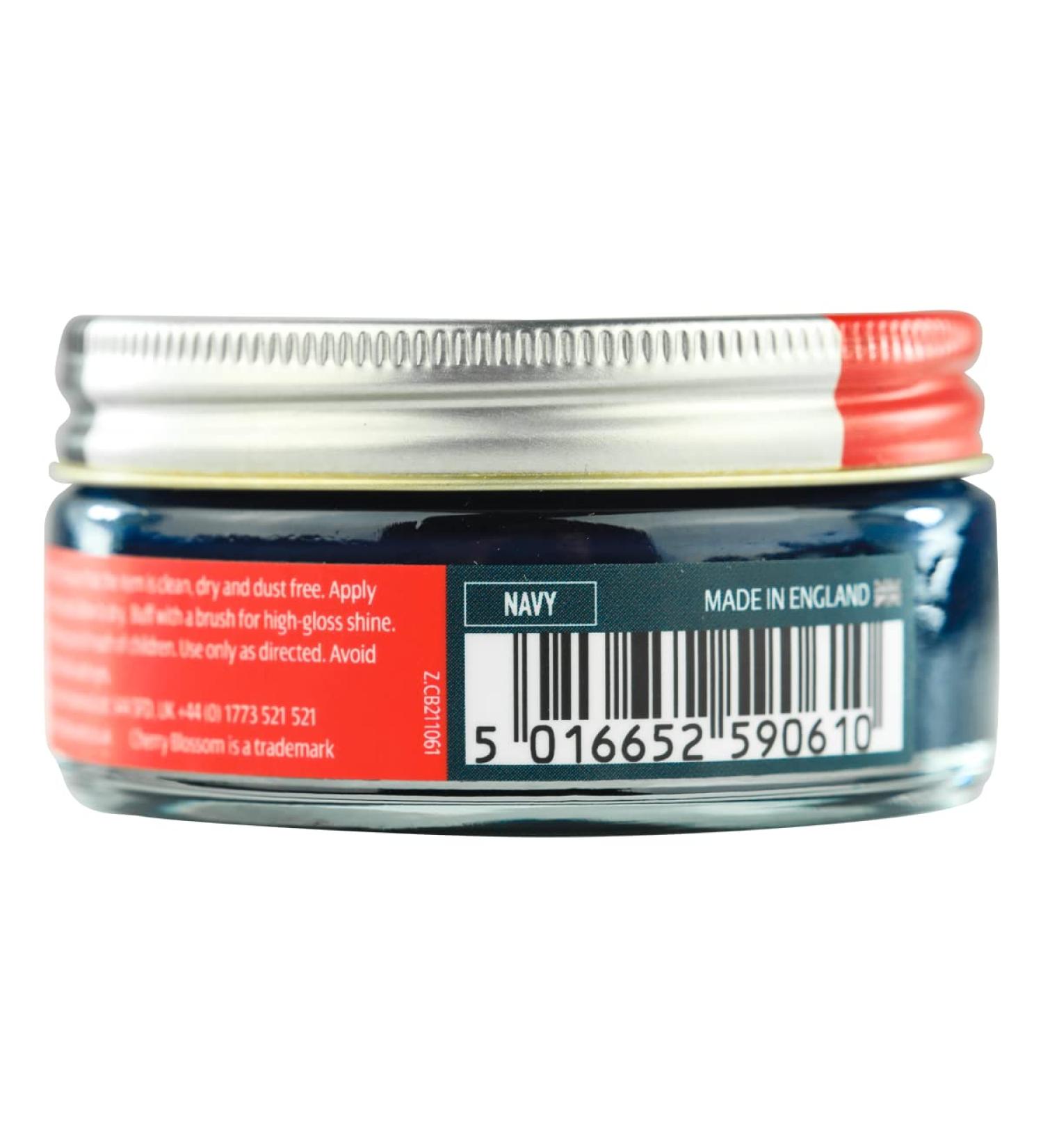 Cherry Blossom Footwear Renovating Shoe Cream Care Product Navy 50ml - Buy Online on GoSupps.com