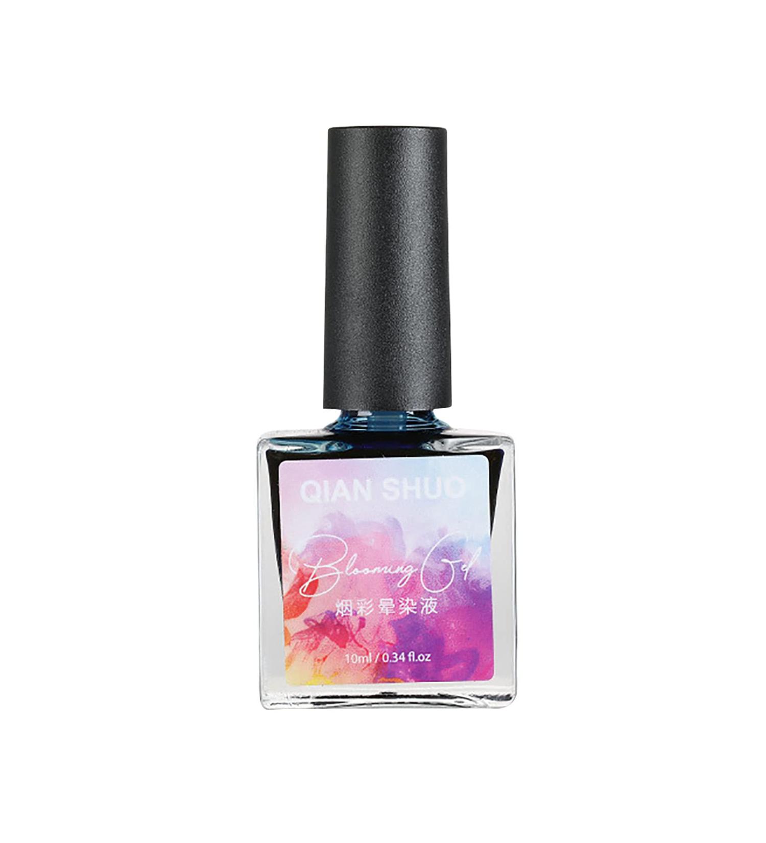 JOYISURE Blooming Gel Nail Polish DIY Ink Stain Watercolor Nail Paint Polish Gel Nail Polishes Ink Smoke Color Nail Blending Lotion Nail Art Design (05# 10ml) - Buy Online on GoSupps.com