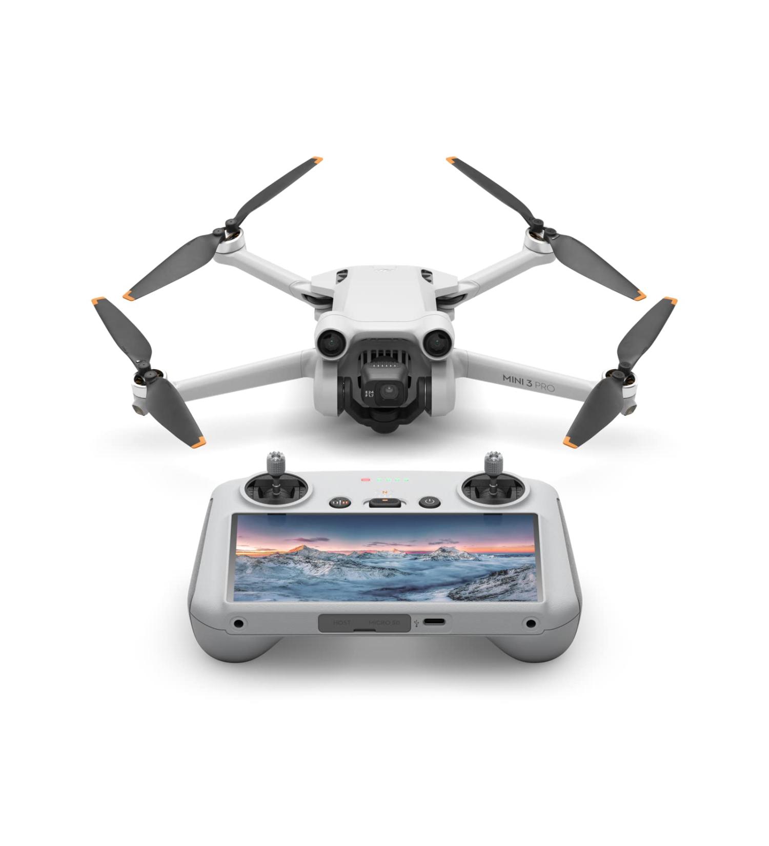 DJI Mini 3 Pro Camera Drone | 4K Video, 48MP Photo, 34-min Flight Time | Lightweight & Foldable | Tri-Directional Obstacle Sensing | Perfect for Aerial Photography - Buy Online on GoSupps.com