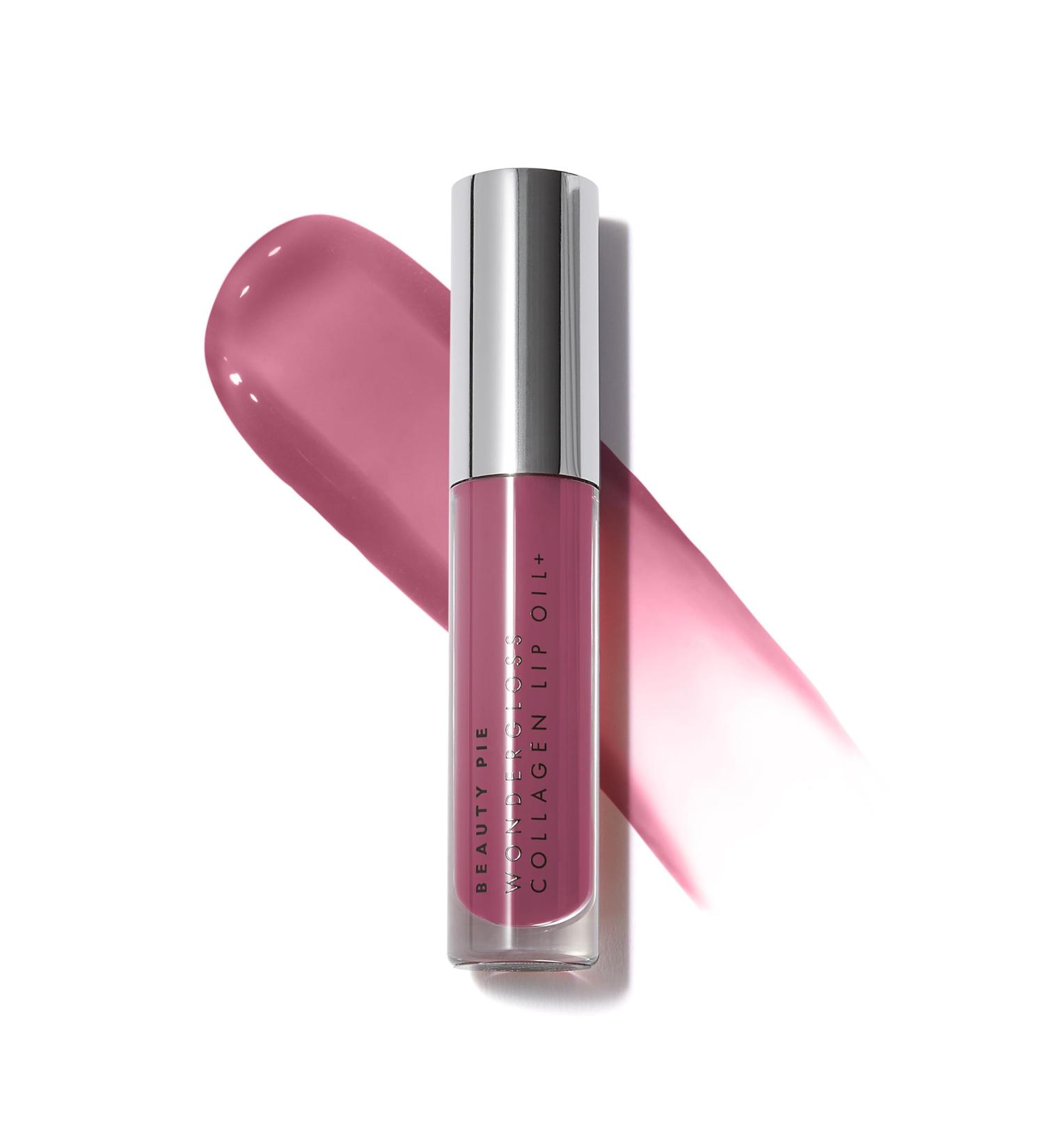 Beauty Pie Wondergloss Collagen Lip Oil - Nourishing Moisturizing & Plumping (Plum Naked) | International Shipping - Buy Online on GoSupps.com