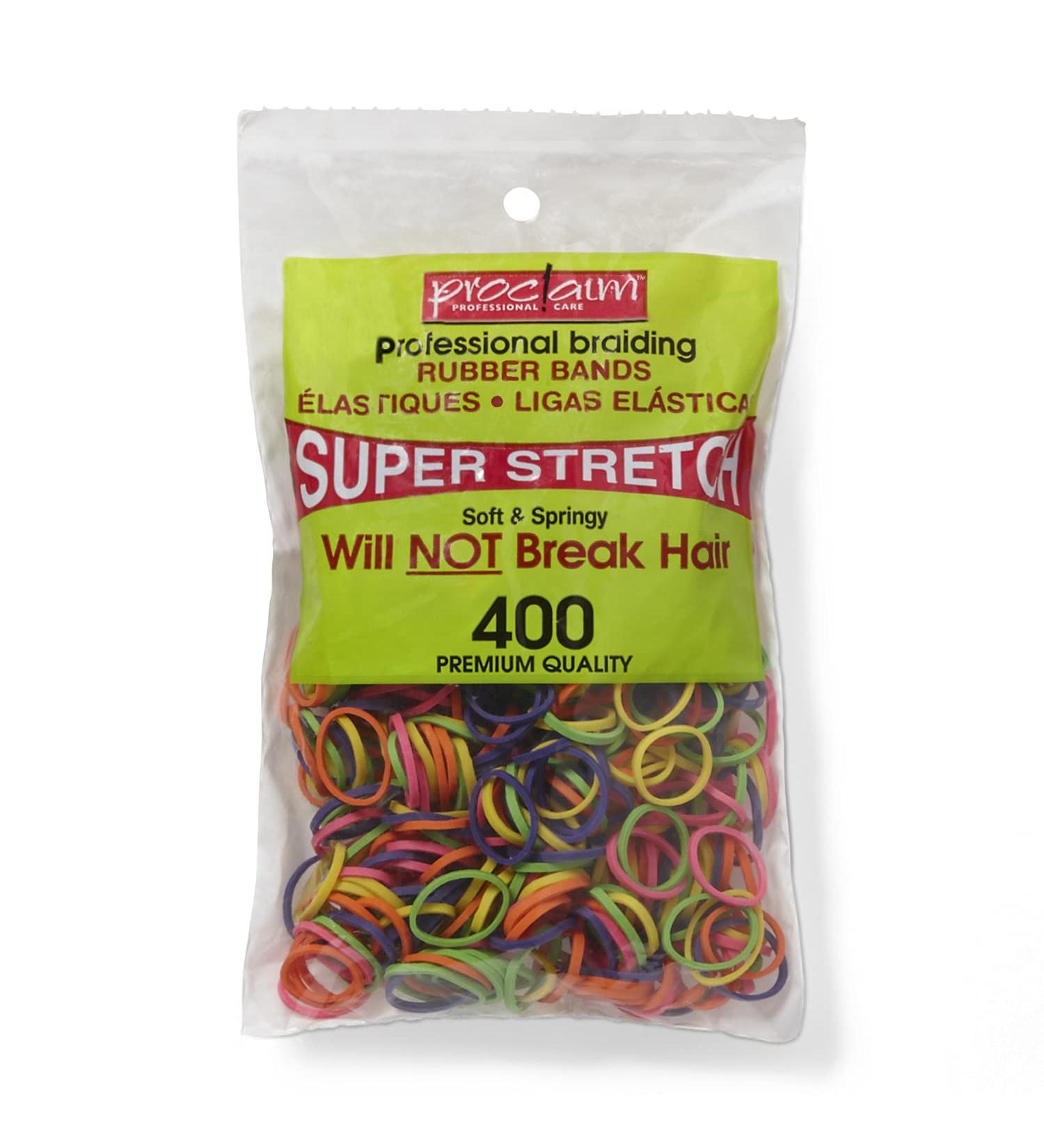 Proclaim Rubber Bands Assorted Brights 400 Count - Vibrant Colors for Organization - Buy Online on GoSupps.com