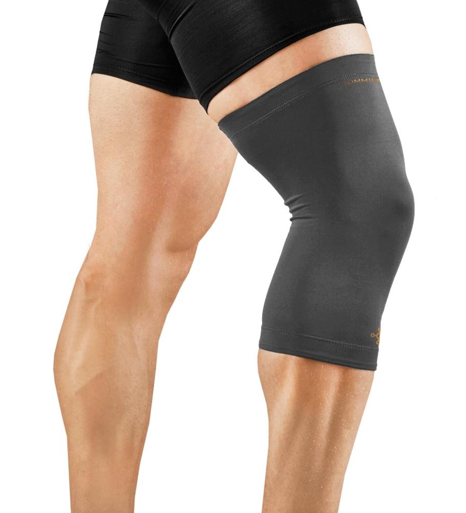 Tommie Copper Men's Recovery Refresh Knee Sleeve Slate Grey Small