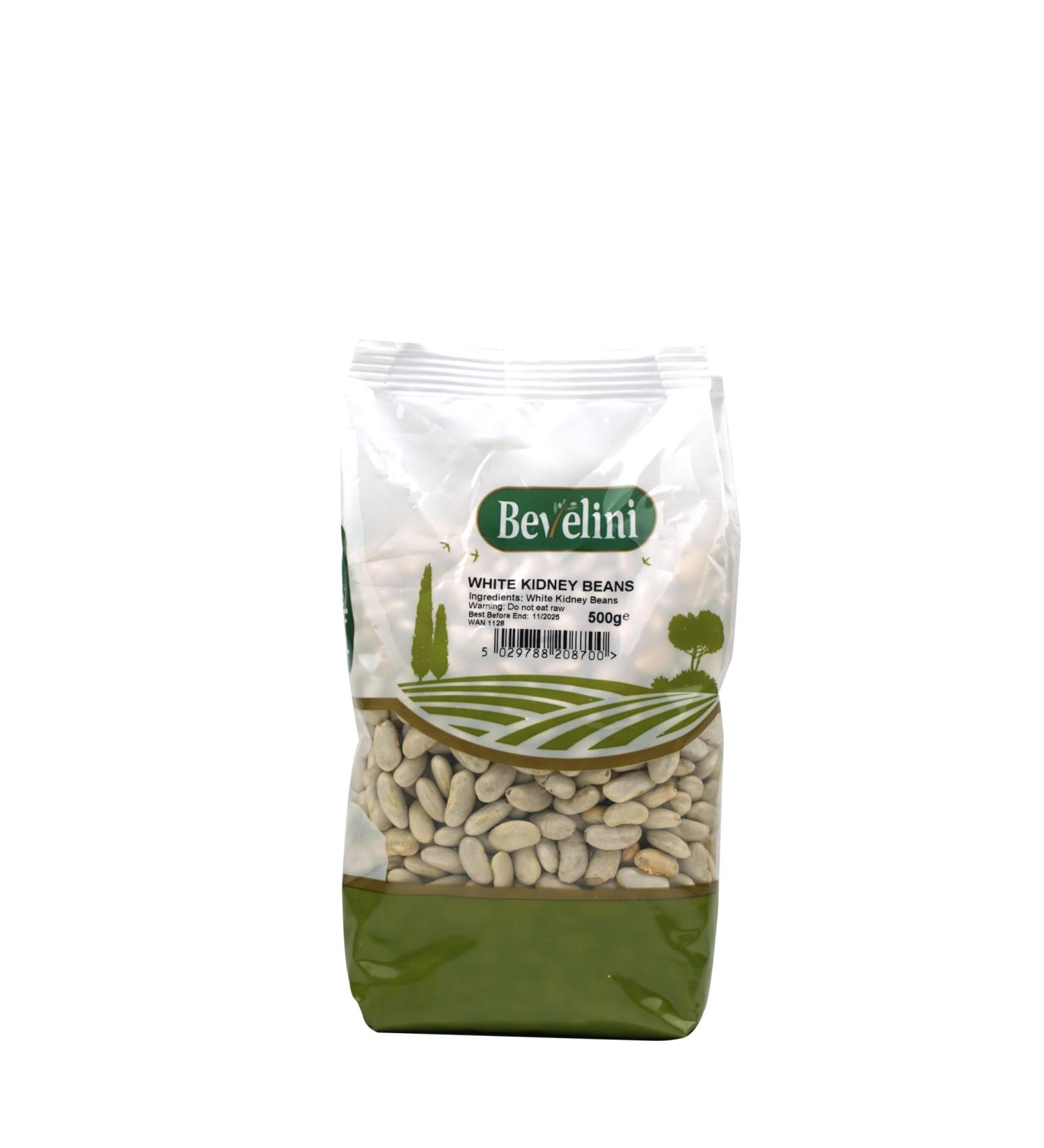 Bevelini White Kidney Beans 500g (Pack of 1)