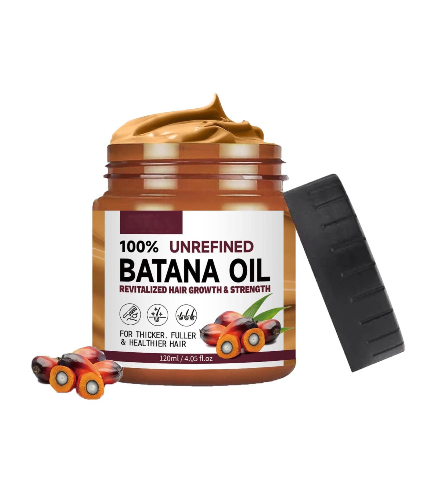 KiJalyelu Batana Oil for Hair Growth and Nourishment Natural Batana Oil for Hair Growth Healthier Thicker Hair Promotes Hair Strength Prevent Hair Loss - 120ml (1PC) - Buy Online on GoSupps.com