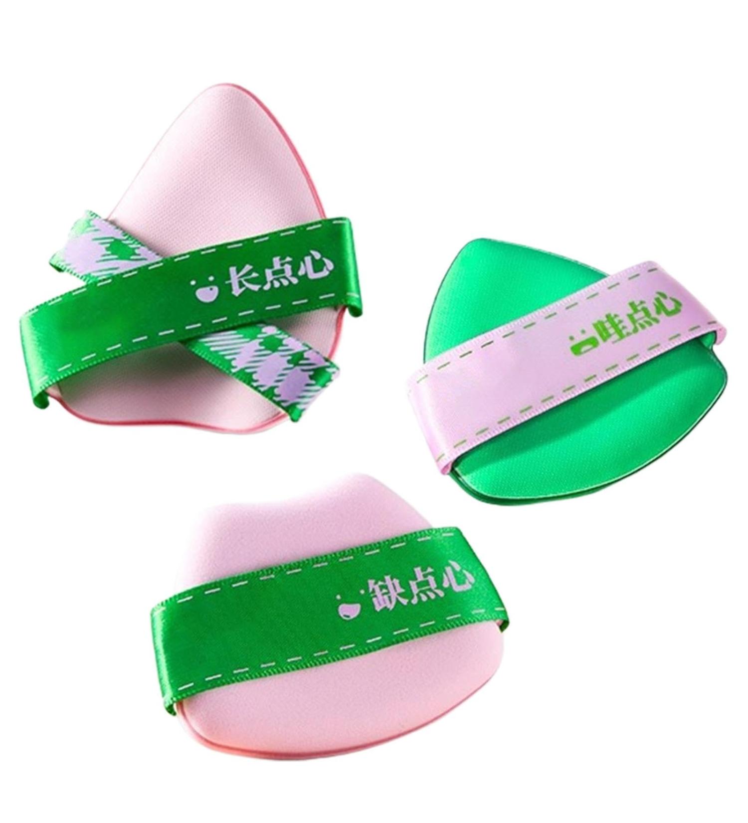 Face Powder Puff | High-Density and Flexible Blender Sponge 3 Cosmetic Foundation Applicator Soft Triangle Face Puff For Wet And Dry Use Beauty Makeup Tools - Buy Online on GoSupps.com