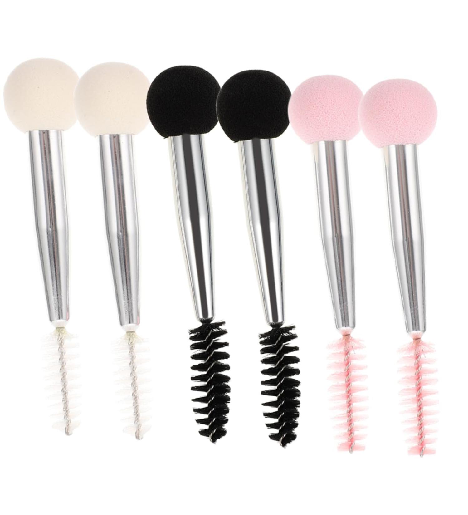 Buy Ipetboom 6pcs Sponge Makeup Brush Set | Travel-Friendly Foundation Sponges & Aluminum Tube Makeup Tools | Bulk Makeup Brushes for Kids & Girls - Buy Online on GoSupps.com