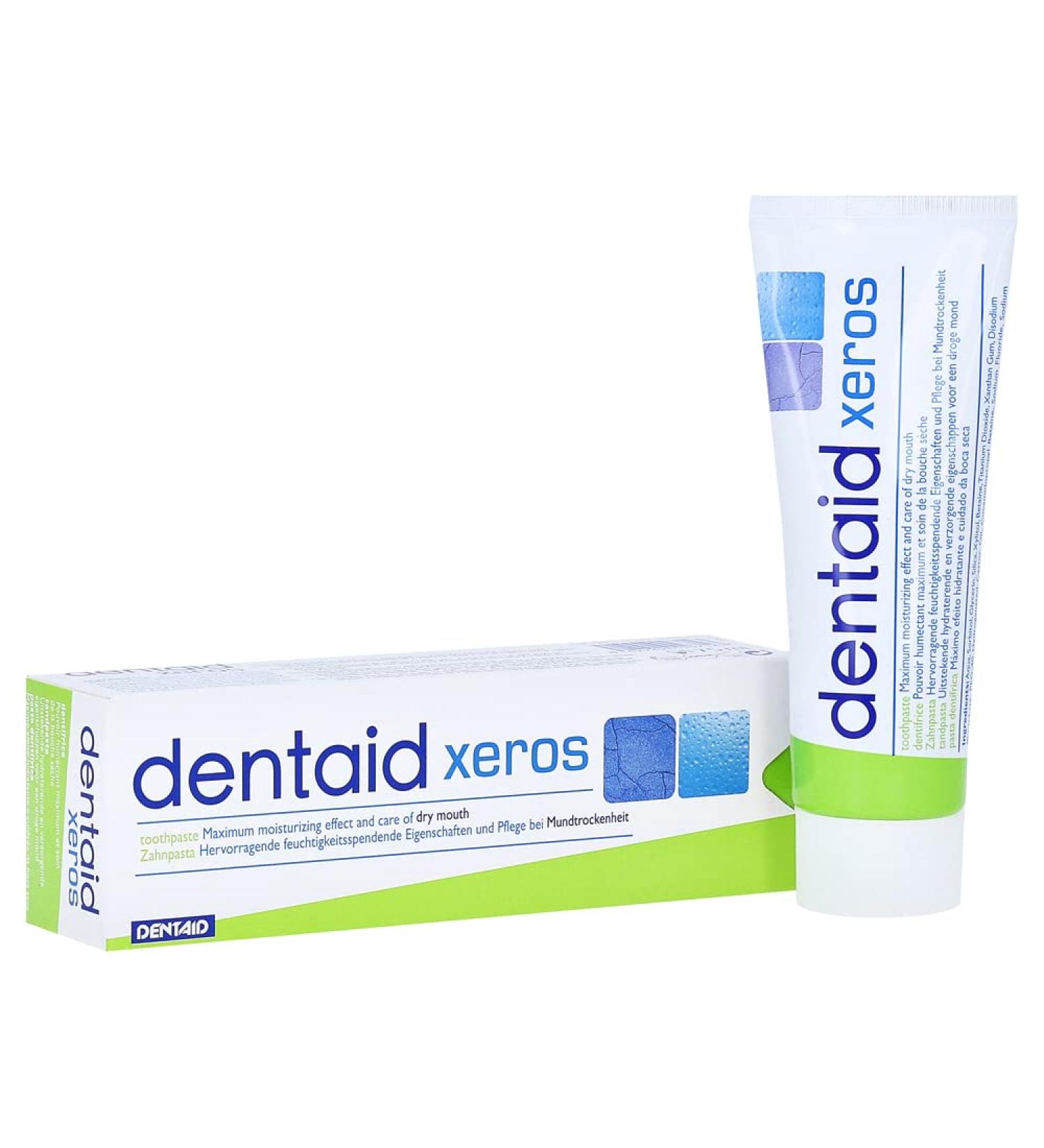 Buy Dentaid Xeros Toothpaste Online - Best Solution for Dry Mouth | Shipping Worldwide - Buy Online on GoSupps.com
