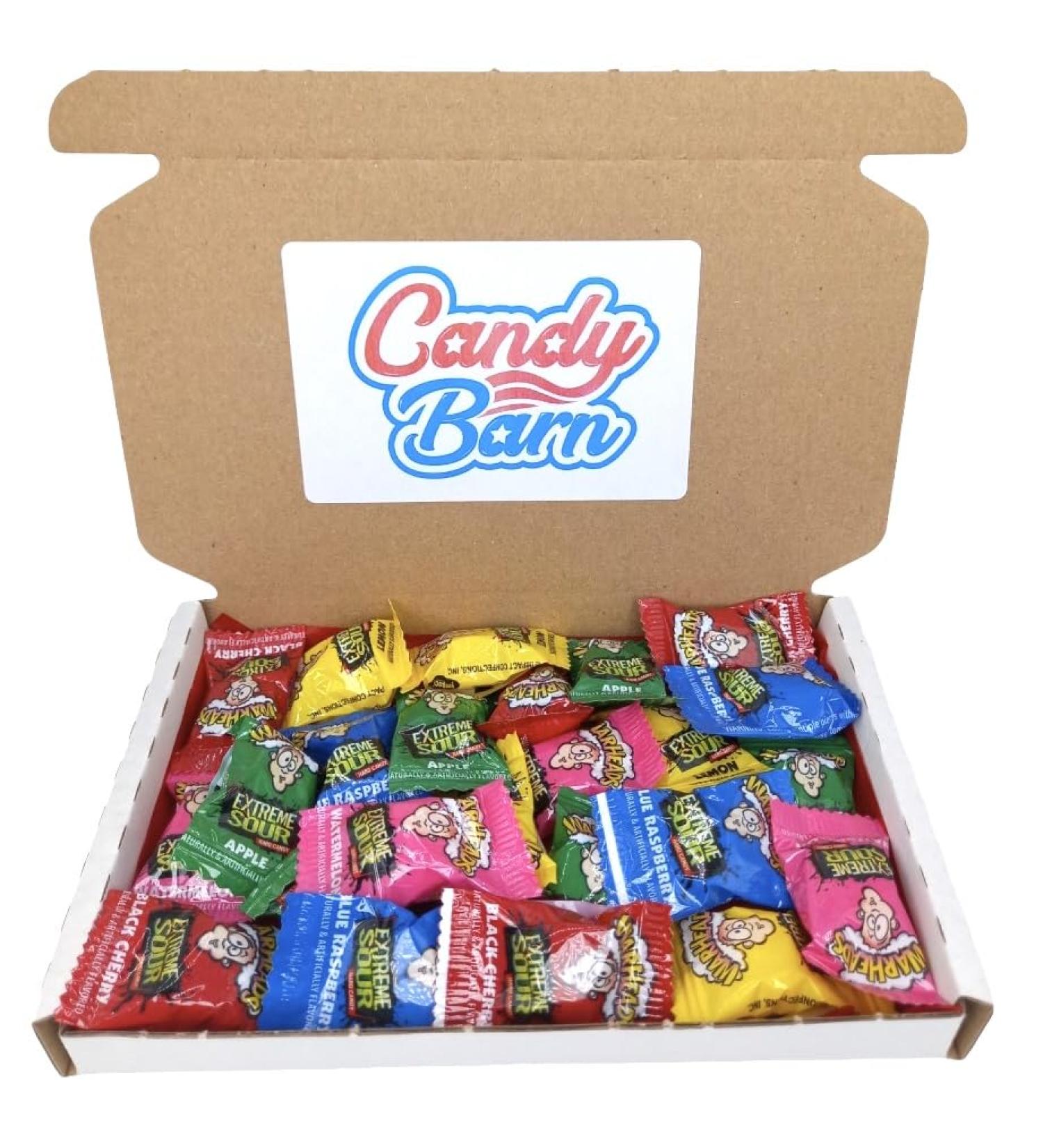 Warheads Sour Sweets Gift Box Hamper 25 Warhead Extreme Sour Hard Candy Selextion Box American Sweets Sour Candy