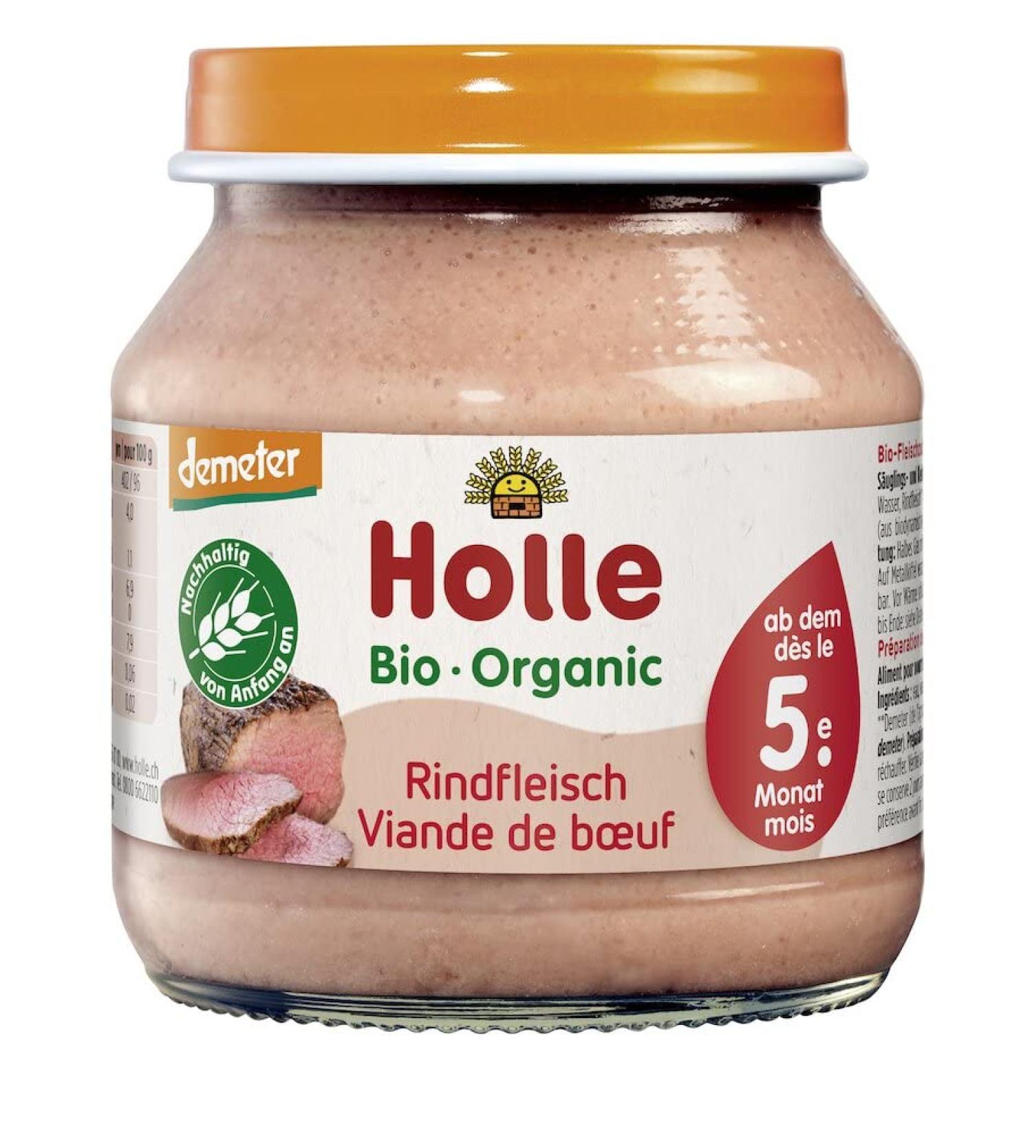 Holle Organic beef (6 x 125 g)