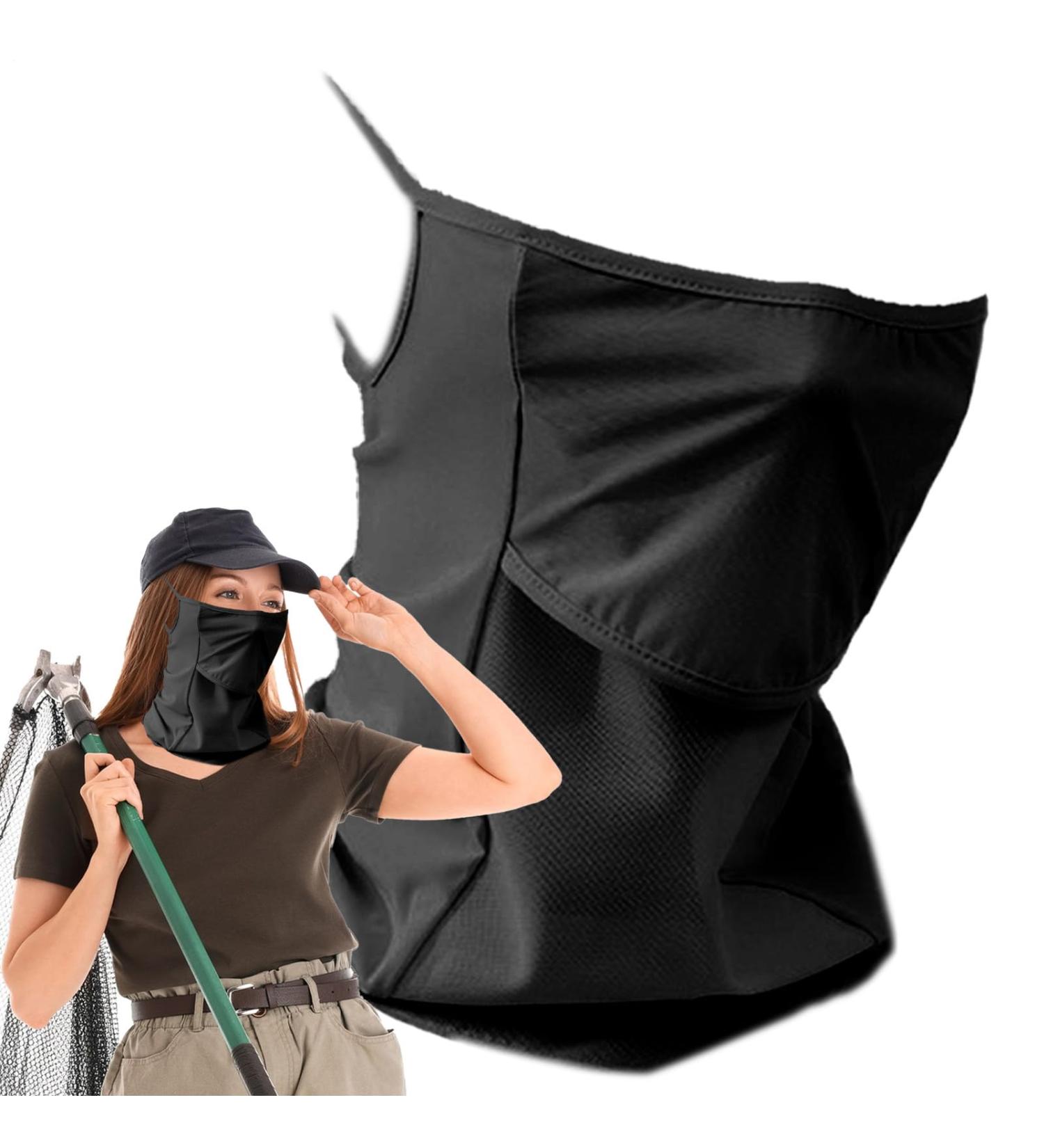 Couvre-cou pour soleil Foulard avec protection solaire bloc UV doux respirant pour activit s estivales et randonn es M Noir - Buy Online on GoSupps.com