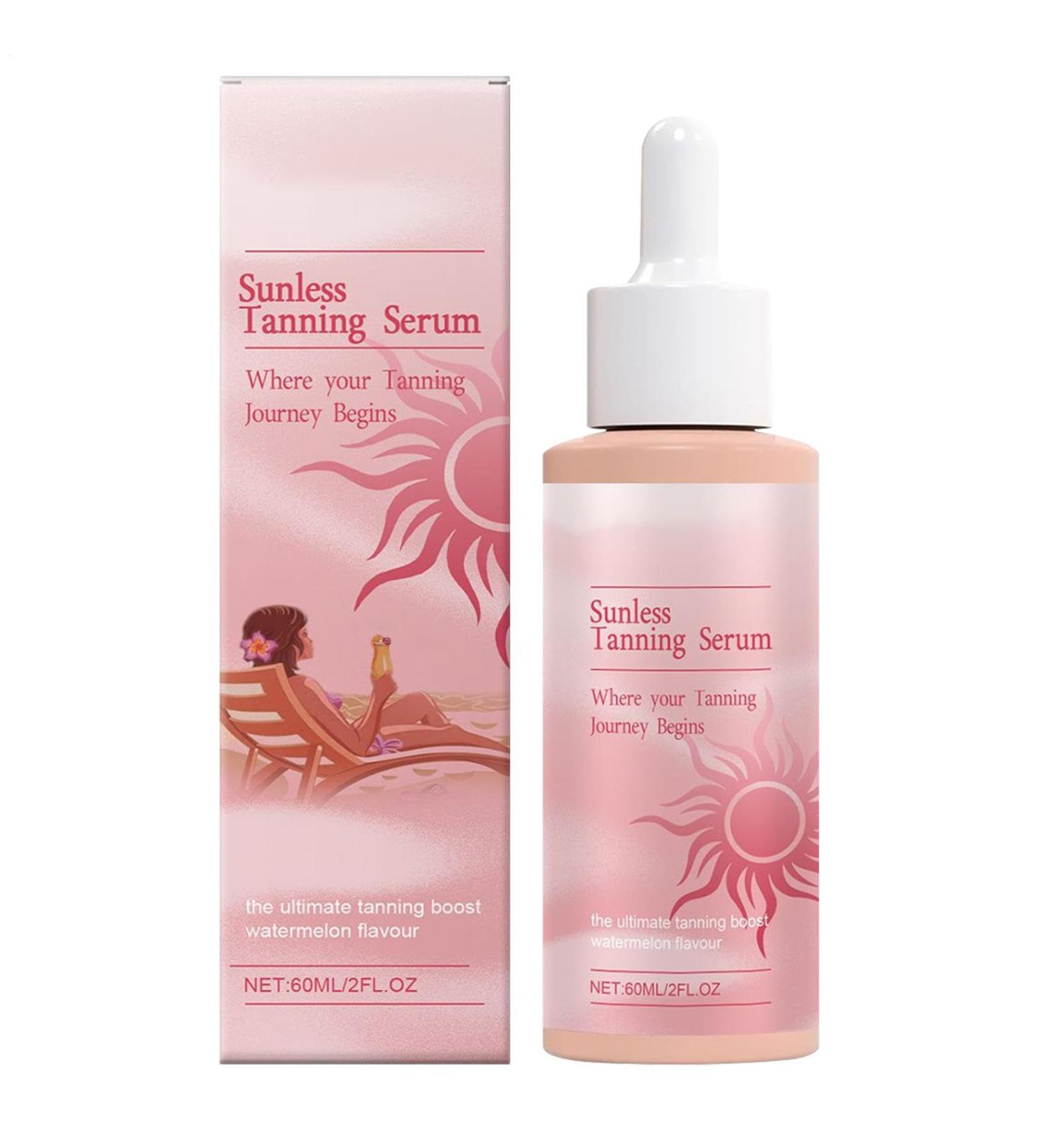 Gouttes de bronzage sans soleil 60 ml bronzage hydratant gouttes de bronzage v g taliennes faux bronzage visage plus fonc pour l' t la plage le corps sexy - Buy Online on GoSupps.com