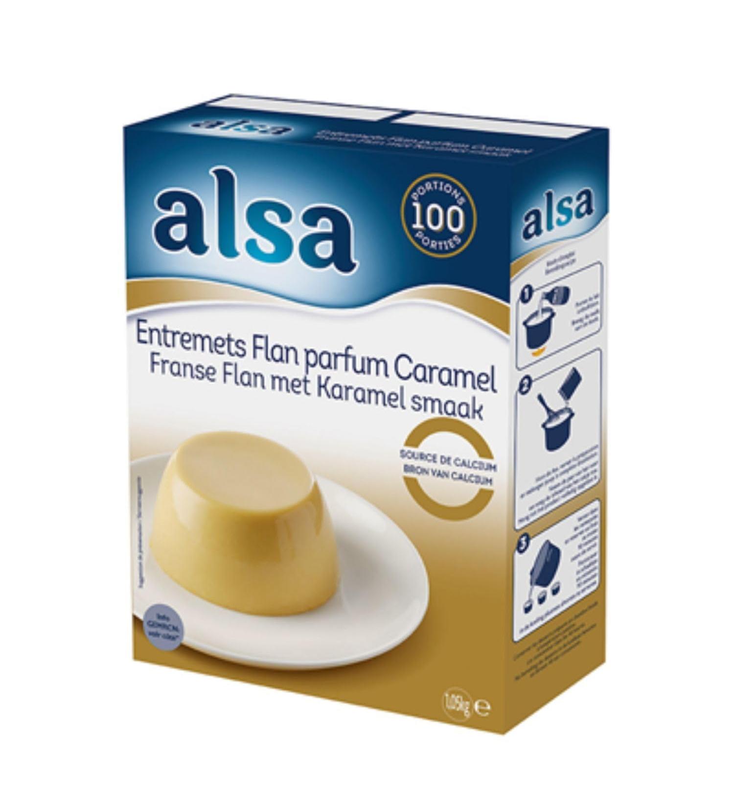 Alsa Desserts-caramel flan 1.05 Kg