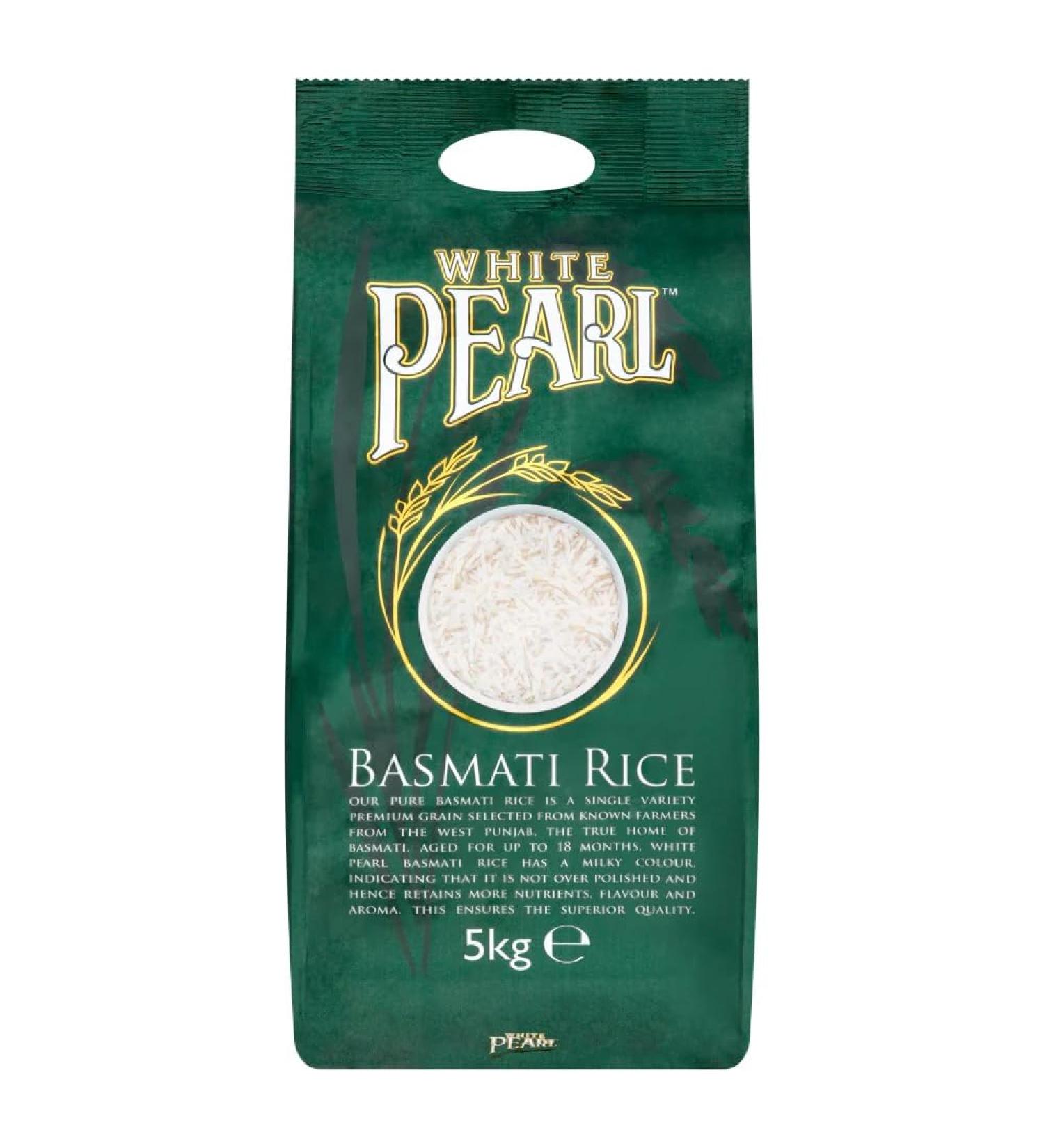 White Pearl Basmati Rice 5kg-Food