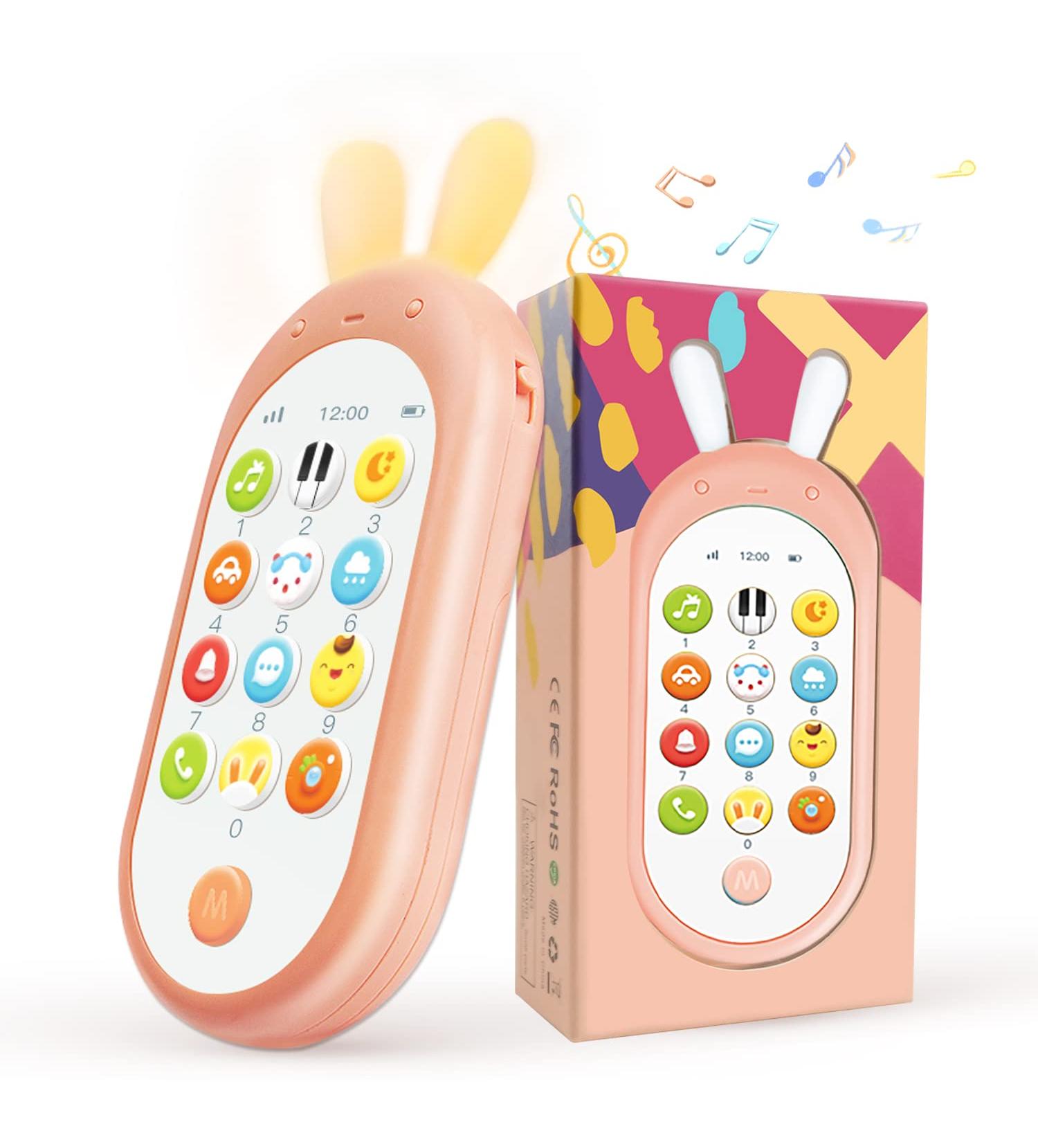 Buy RichGV 1 Year Baby Cell Phone - Musical Toy for 6-12 Months | Perfect Gift with Lights & Sounds! - Buy Online on GoSupps.com