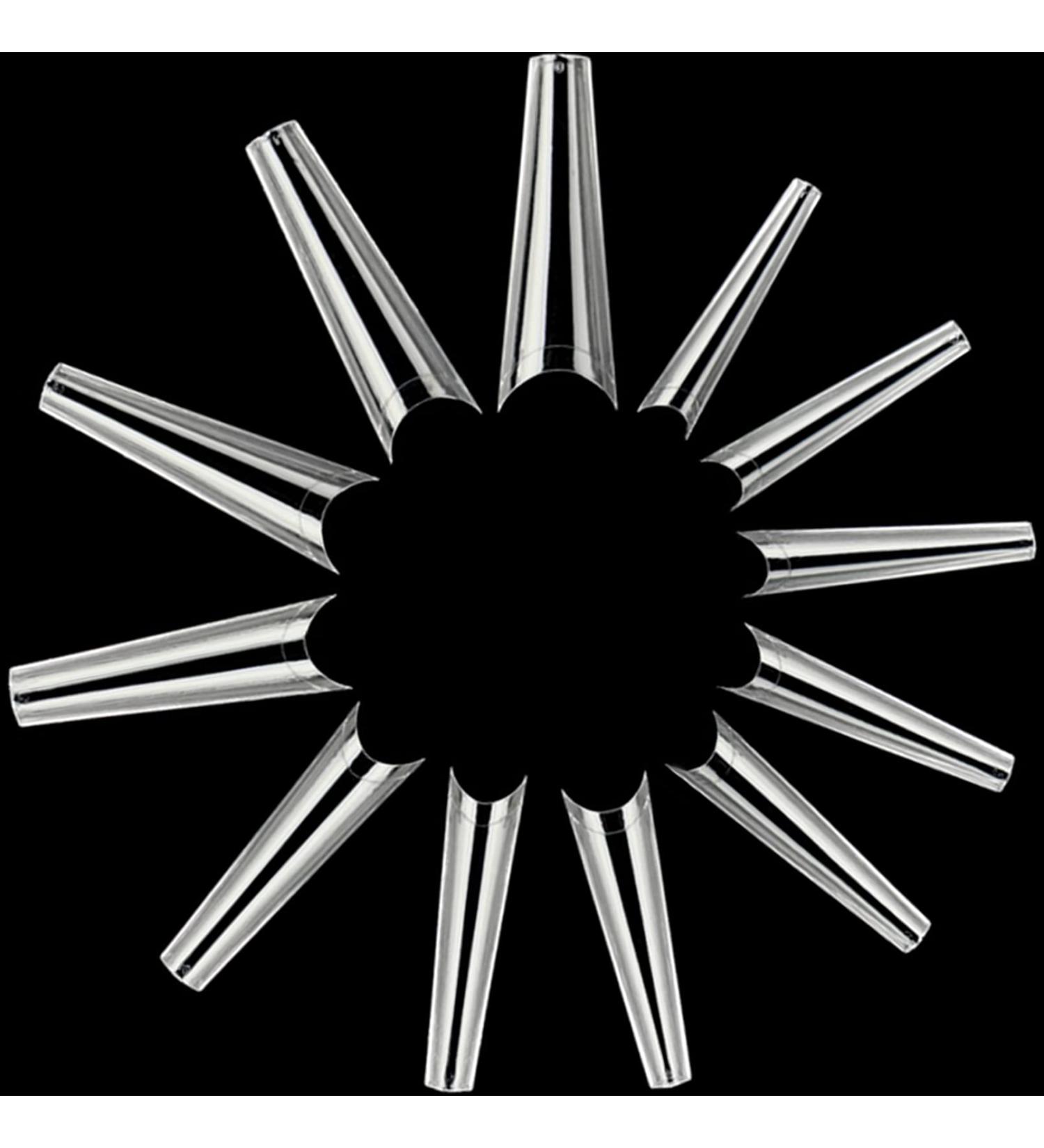 FITDON XXL Long Coffin Nail Tips - 600pcs Clear Acrylic Fake Nails for Salons and DIY Nail Art - Buy Online on GoSupps.com