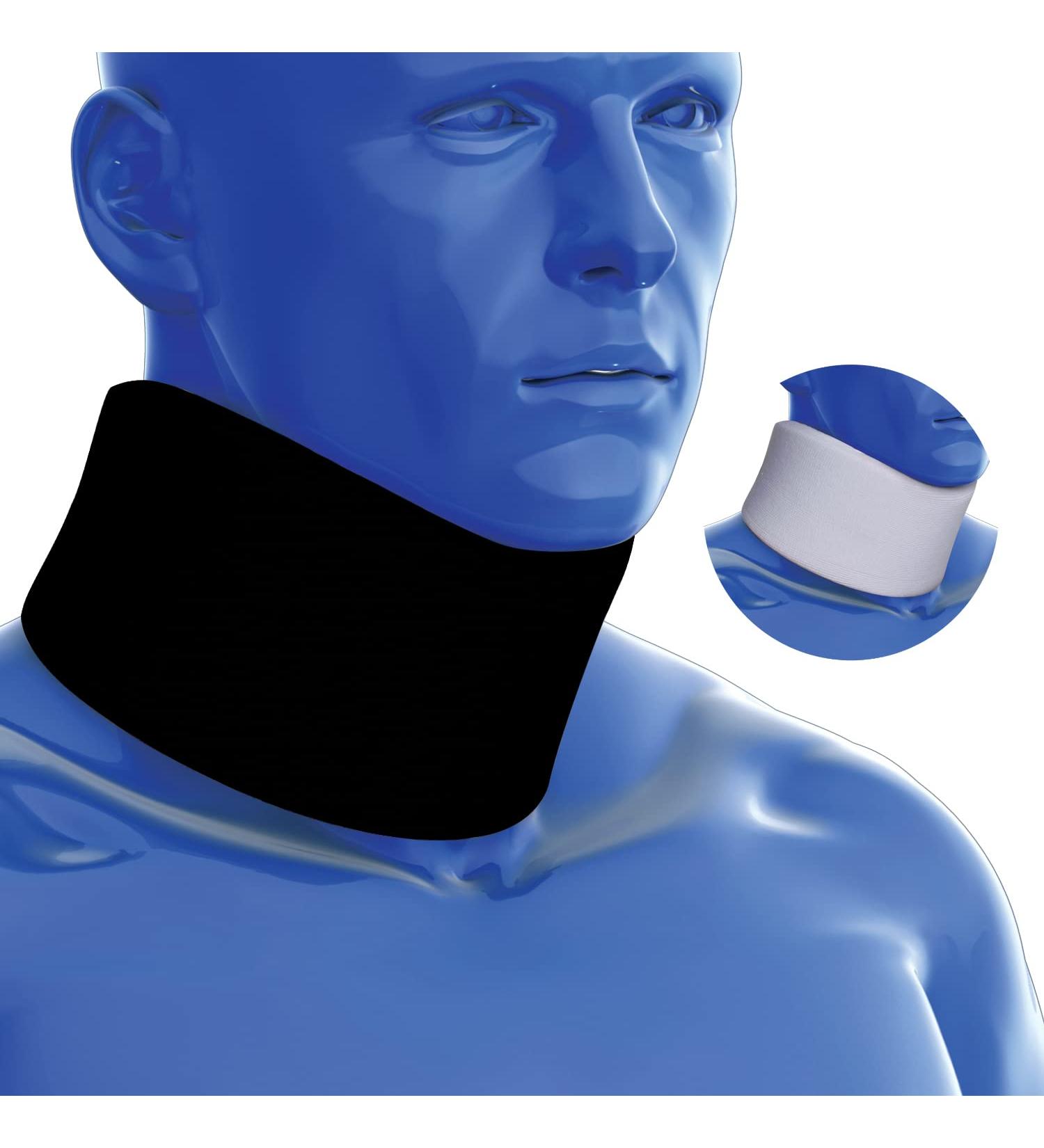 Kedley Foam Neck Collar | Adjustable Medical Grade Neck Brace | Neck Support for Pain Relief | Comfortable Cervical Collar for Neck and Spine Injuries - S/M Size - Buy Online on GoSupps.com