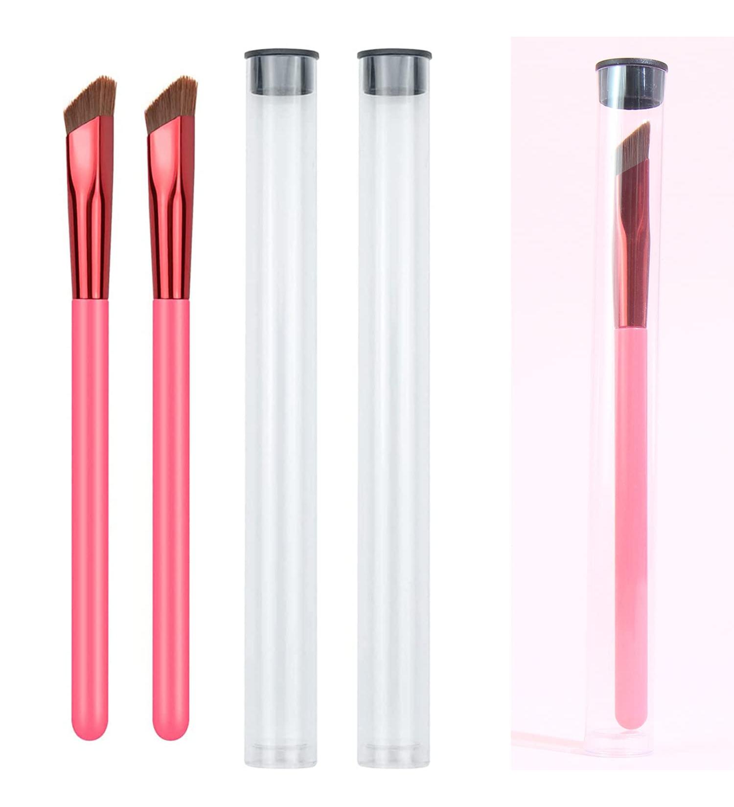 Paifeancodill Eyebrow Brush 2 Pcs Professional Angled Eyebrow Brush Realistic Multi Function 4D Makeup Brush Square Ultra Thin Eyebrow Hair Stroke Brow Stamp Brush Eye Brow Concealer Contour Brush - Buy Online on GoSupps.com