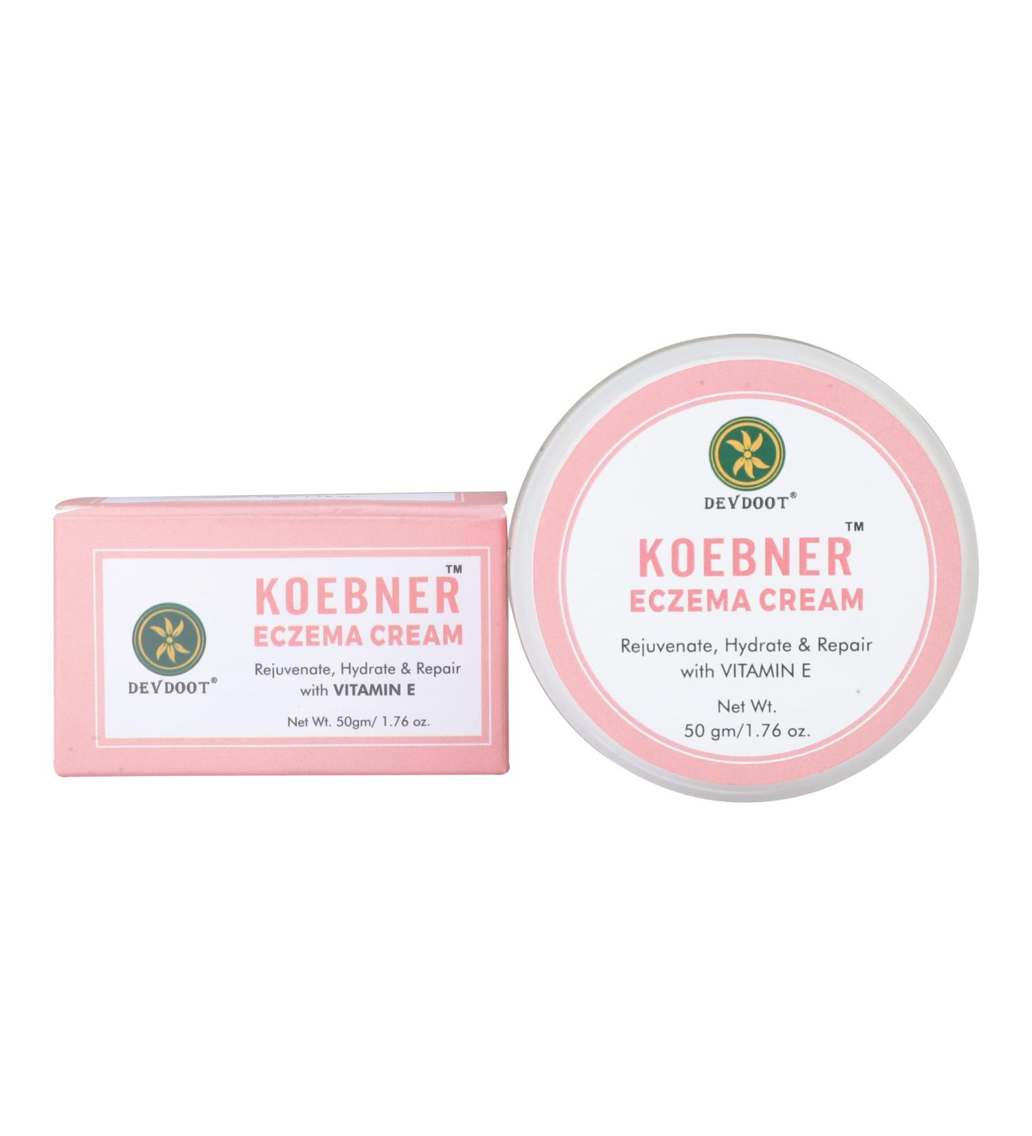 DEVDOOT Koebner Cream - Hydrate, Repair & Rejuvenate Dry Skin with Vitamin E 50g - Buy Online on GoSupps.com