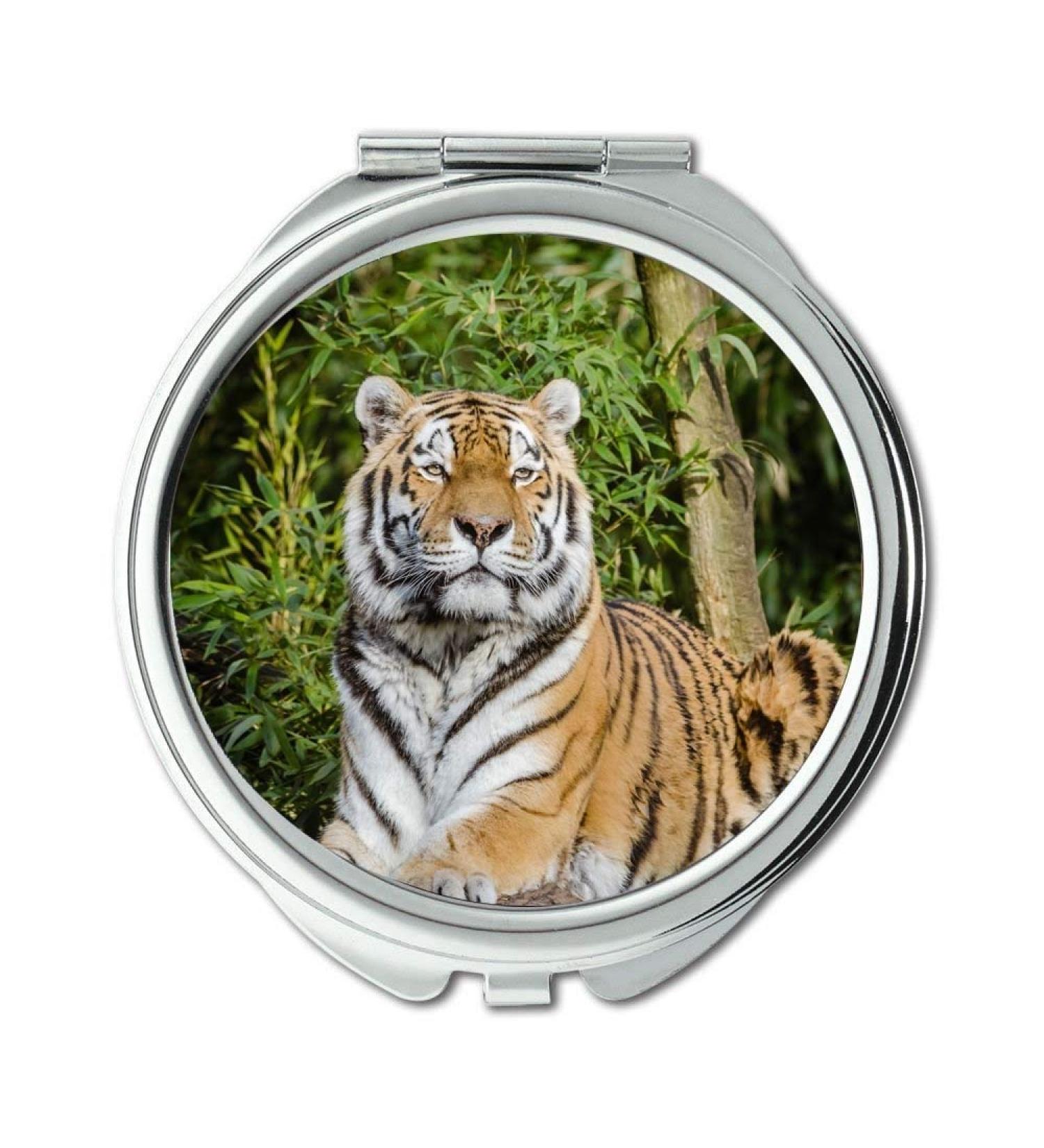 Mirror makeup mirror animal big cat carnivore pocket mirror portable mirror - Buy Online on GoSupps.com