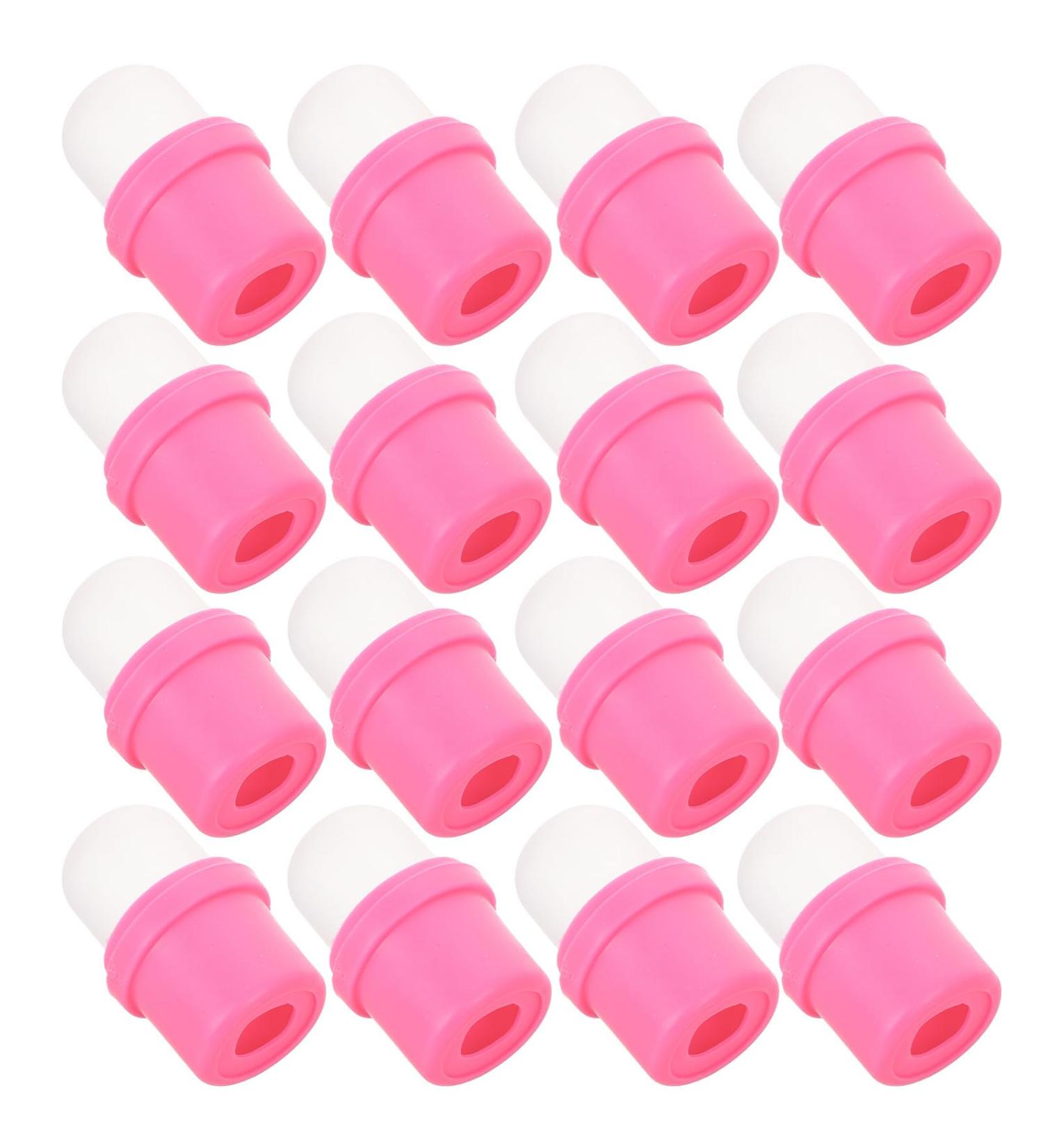 Healifty 20 pi ces Nail Polish Remover Clips Silicone Soak Off Caps For Gel Nail Art Removal Manicure Tool Soft Comfortable Finger Wraps Easy Clean Gel Polish At Home Salon - Buy Online on GoSupps.com