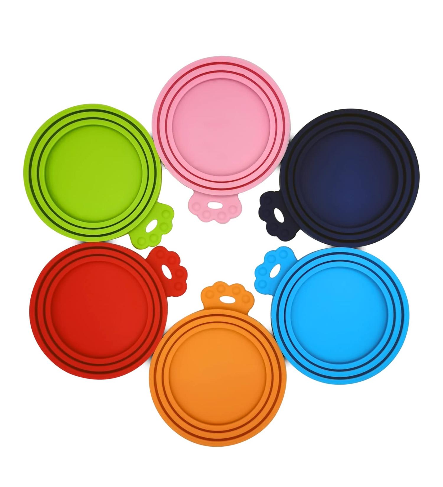 Gabann Food Can Lids - BPA Free Silicone Cover for Pet and Can Goods - 6 Pack - Buy Online on GoSupps.com