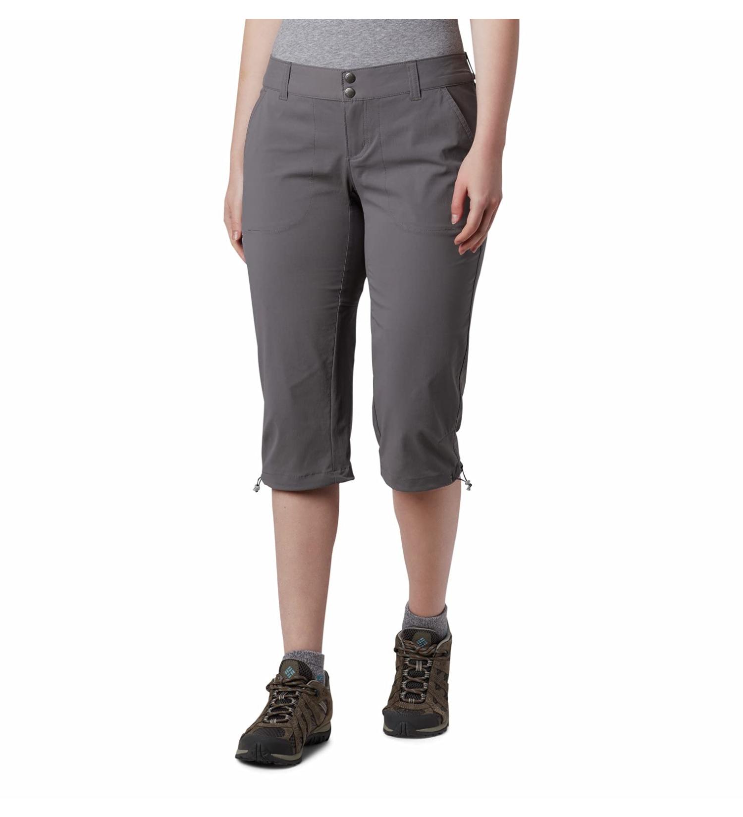 Columbia Women's Saturday Trail II Knee Pant 14 Long - City Grey - Buy Online on GoSupps.com