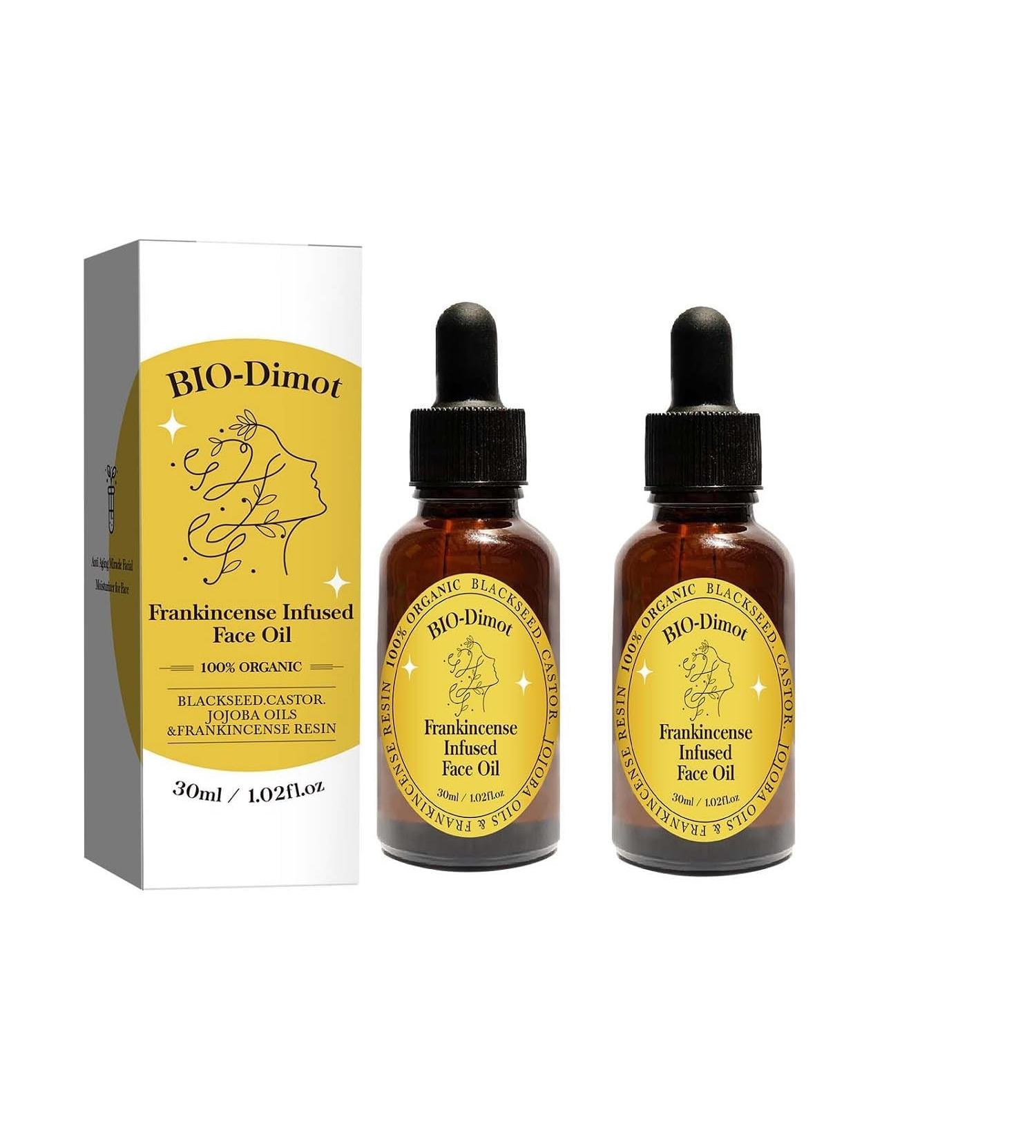 Frankincense Resin Oil For Face Frankincense Resin Infused Organic Black Seed & Jojoba Oils Natural skin Care moisturizing Facial Anti-Aging Moisturizing skin Serum (2) - Buy Online on GoSupps.com