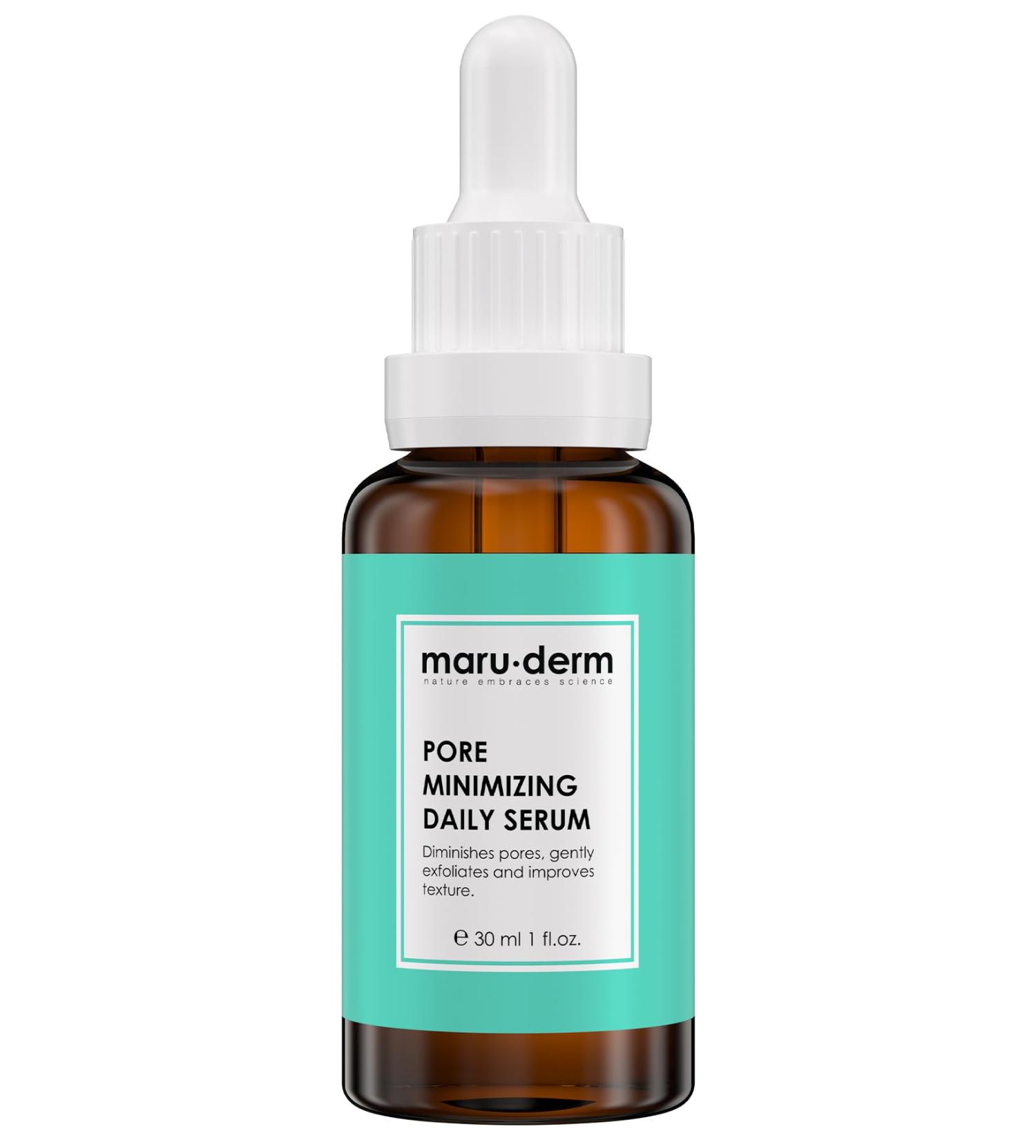 Maruderm Daily Pore Minimizing Serum - Refining Mattifying and Smoothing Facial Care - For Balanced and Blemish-Free Skin - 30 ML