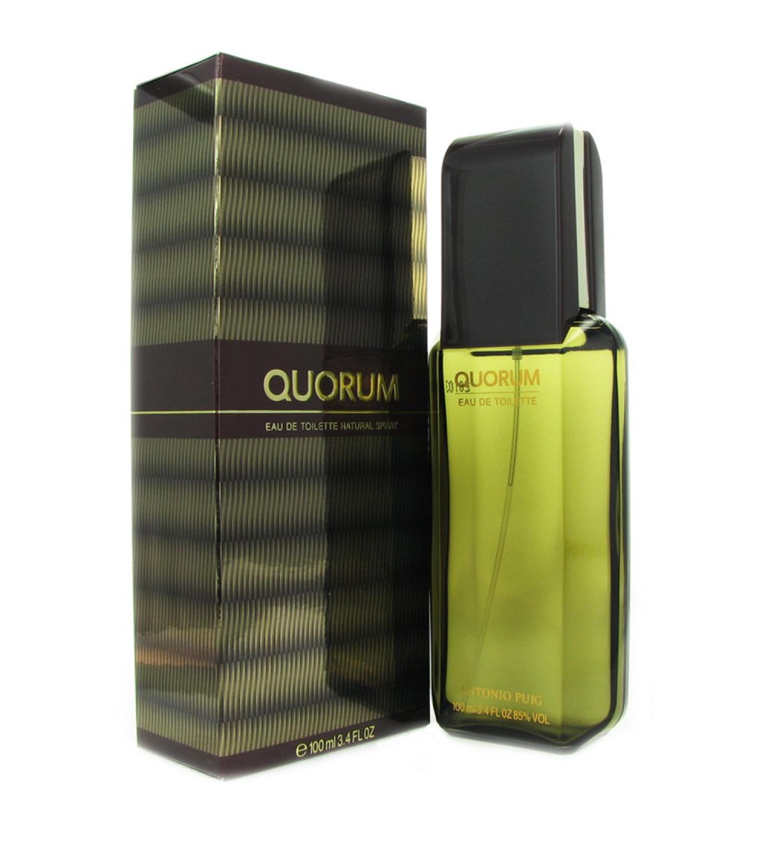 Puig Quorum for Men Eau de Toilette Spray 3.4 Ounce