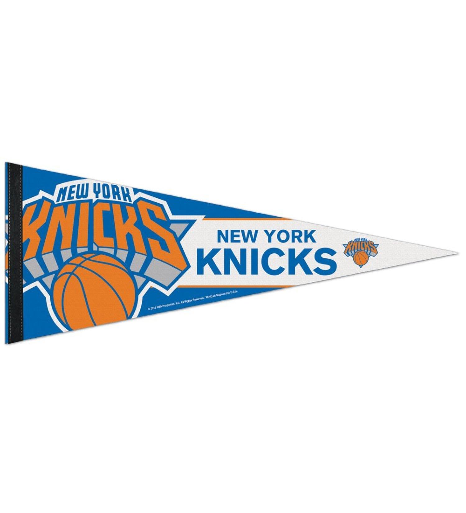 WinCraft NBA 69681014 New York Knicks Premium Pennant 30.5 x 76.2 cm