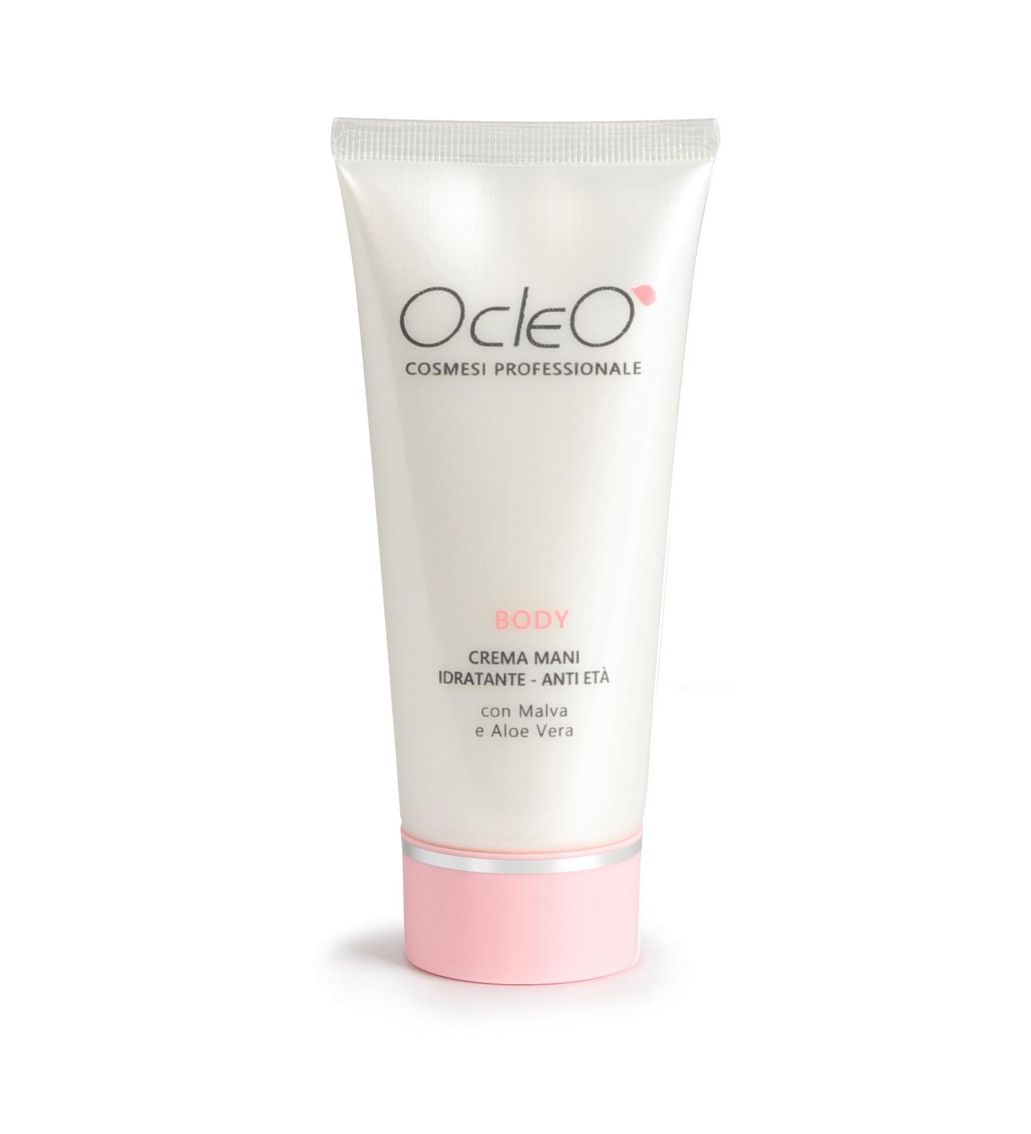 OCLEO Anti-Age Hand Cream with Mallow & Aloe Vera - 100ml | Moisturizing Skin Care for All Skin Types | International Shipping - Buy Online on GoSupps.com