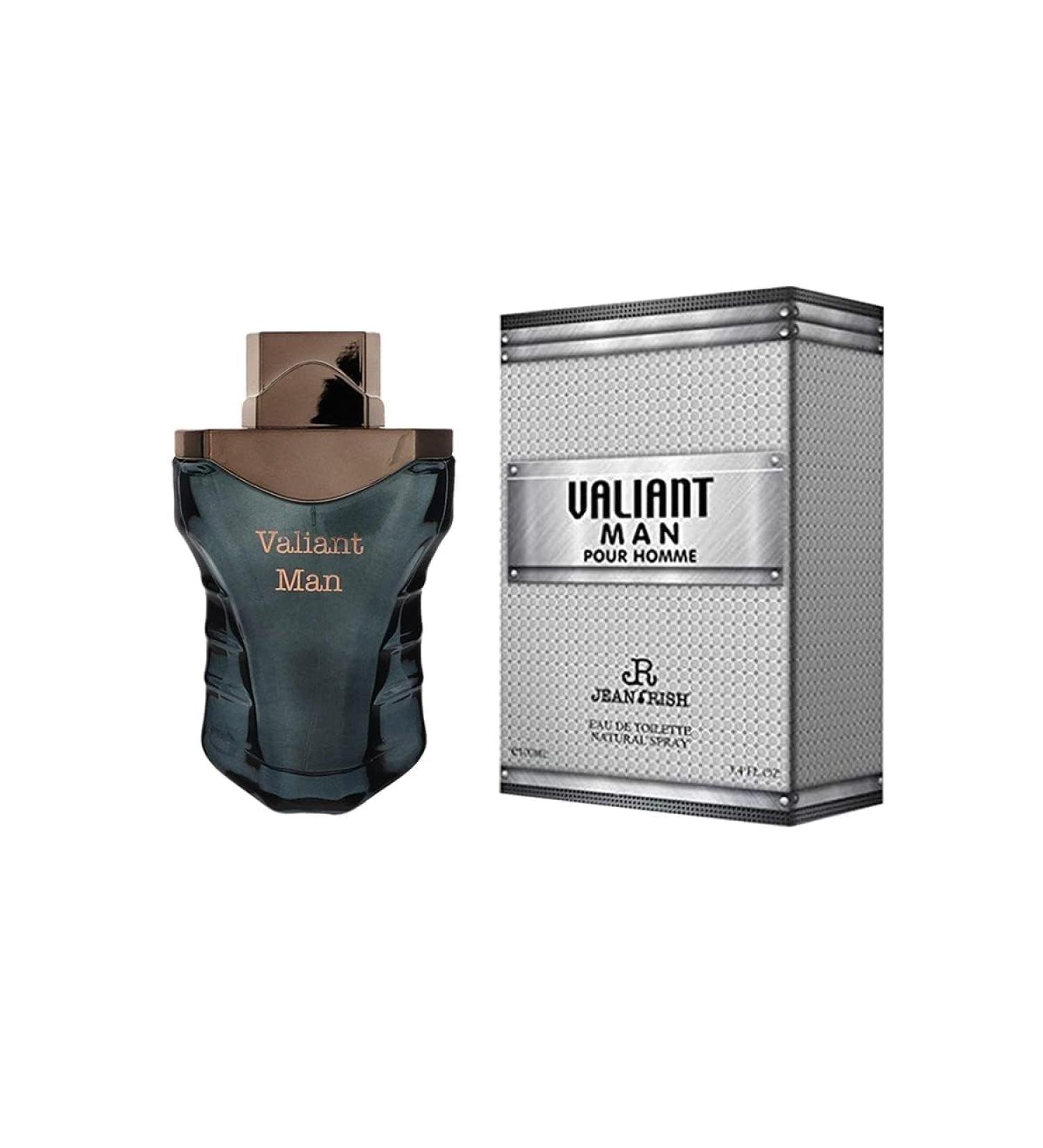 Jean Rish Valiant Eau De Toilette - Perfumes for Men (3.4 Fl Oz / 100ml) with Vanilla & Woody Notes - Long Lasting Scent Luxury Fragrance - Paraben Sulphate & Cruelty-Free