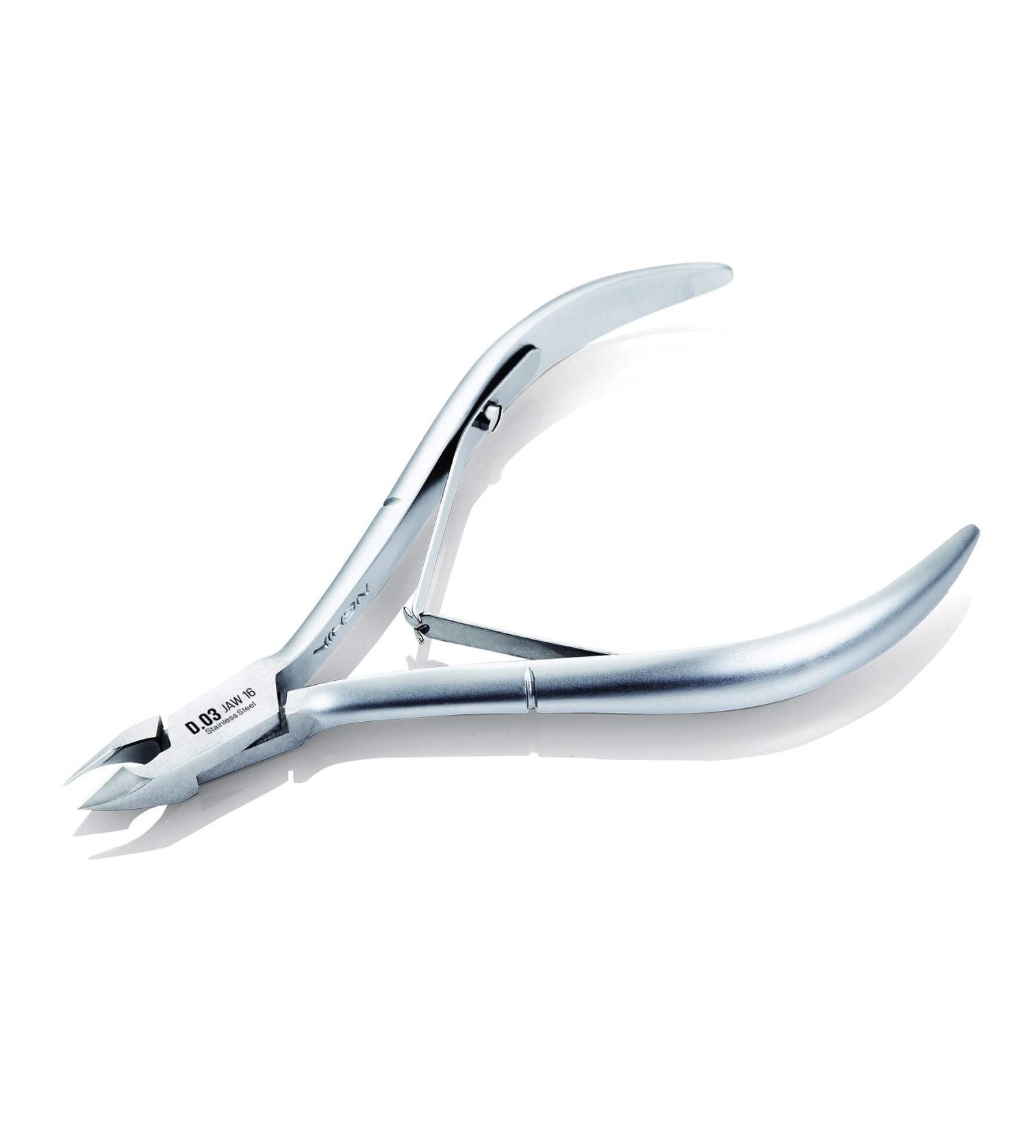 NGHIA D-03-14 Cuticle Nipper Stainless Steel Double Spring 6mm - Buy Online on GoSupps.com