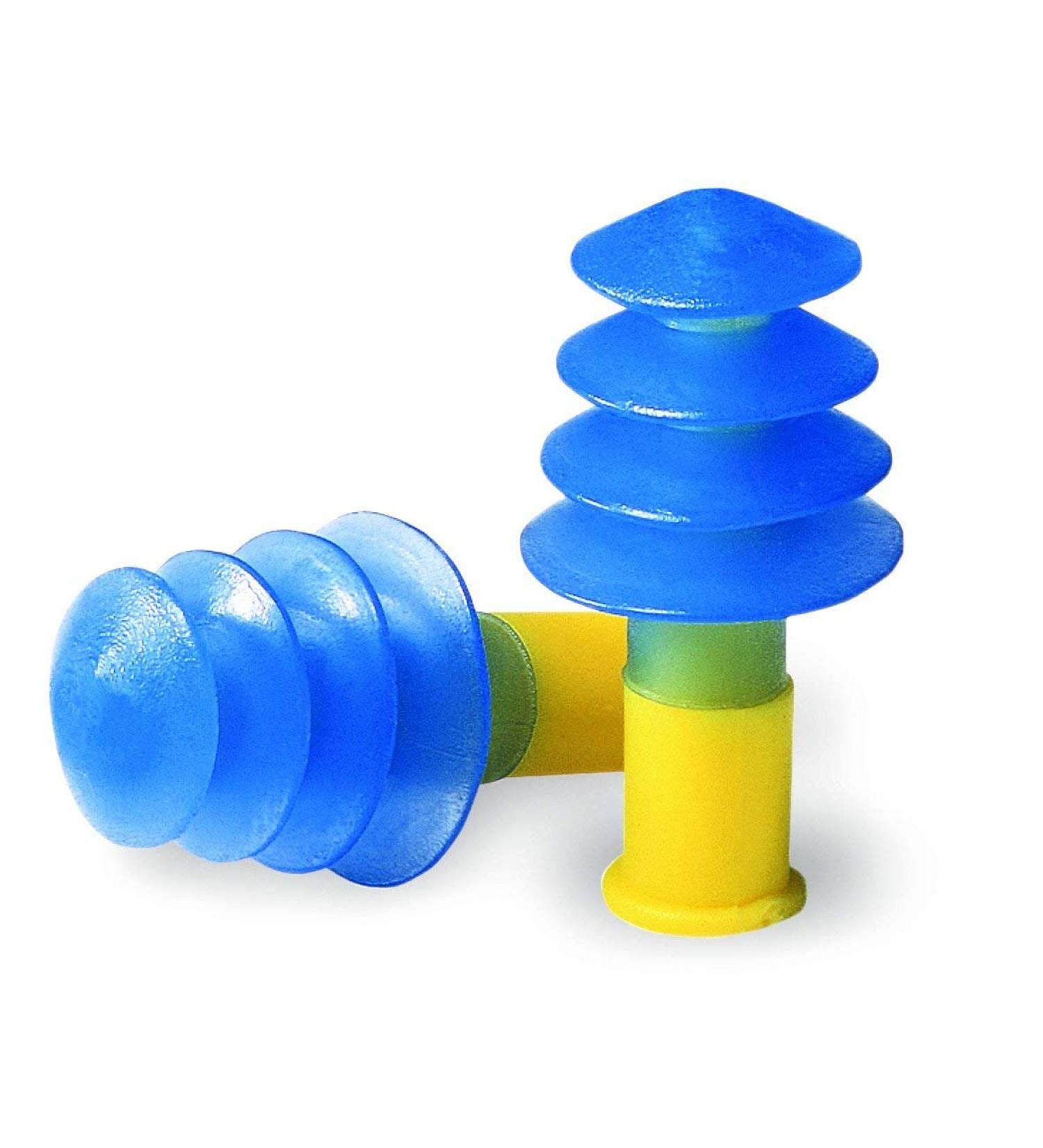 Howard Leight by Honeywell Fusion Multi Earplugs - Standard Size (50 Pairs) | Best Noise Reduction for Comfort & Safety - International Shipping Available - Buy Online on GoSupps.com