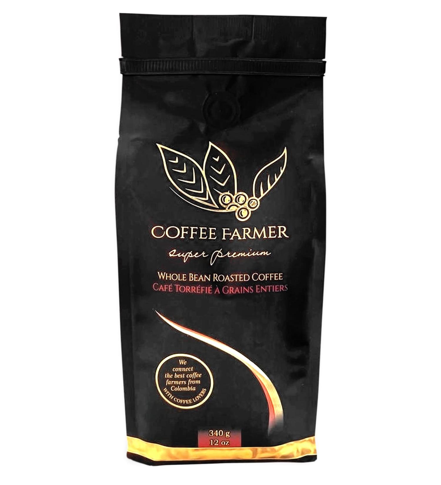 Coffee Farmer. Score 84. 100% Colombian Premium Coffee Medium Roasted. 340 grams 12 Onz - Buy Online on GoSupps.com