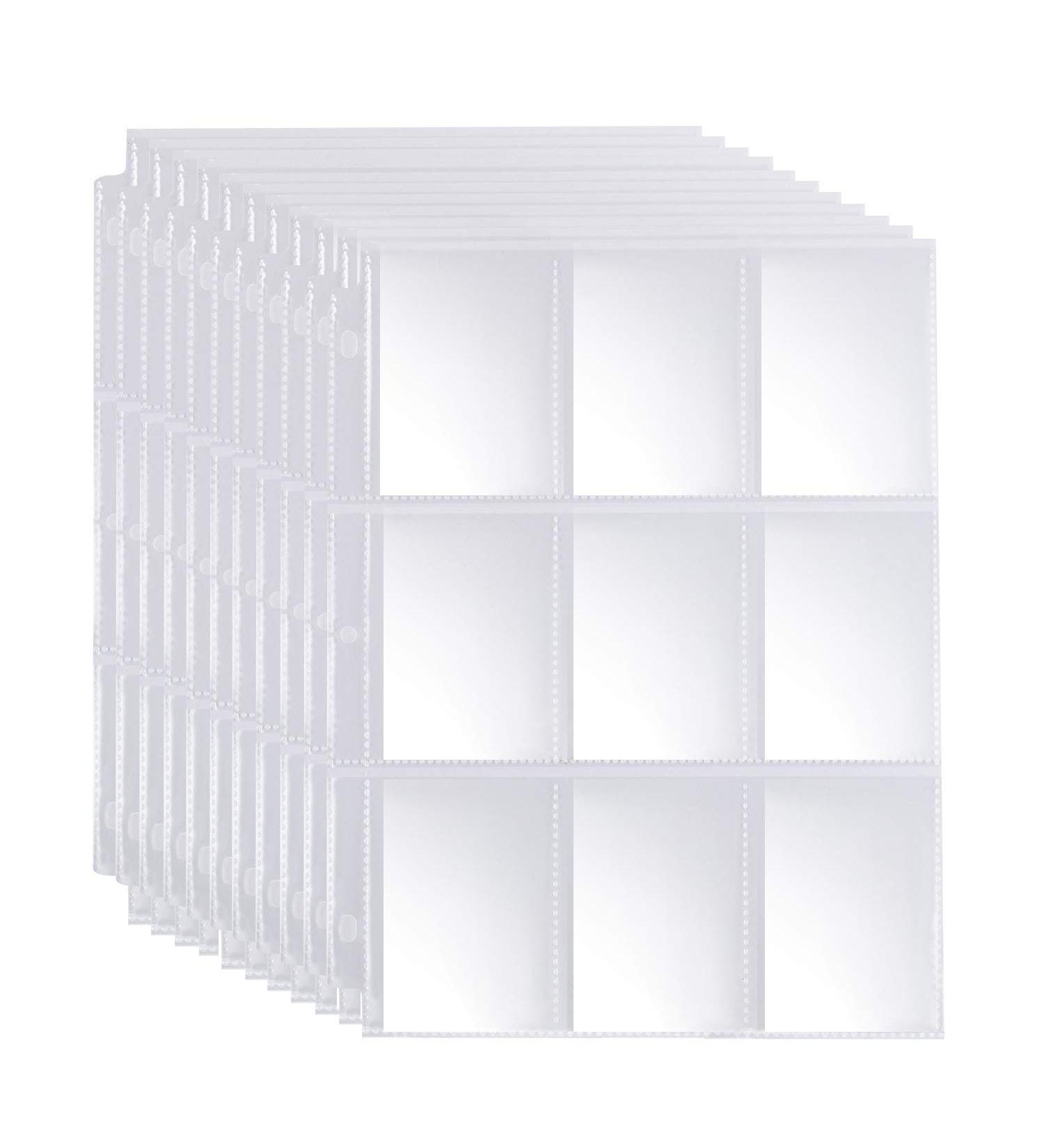 2088 Pockets Baseball Card Sleeves - Premium Double-Sided Trading Card Binder for Pokemon, Yugioh, Sports & Football Cards - 116 Sheets - Buy Online on GoSupps.com