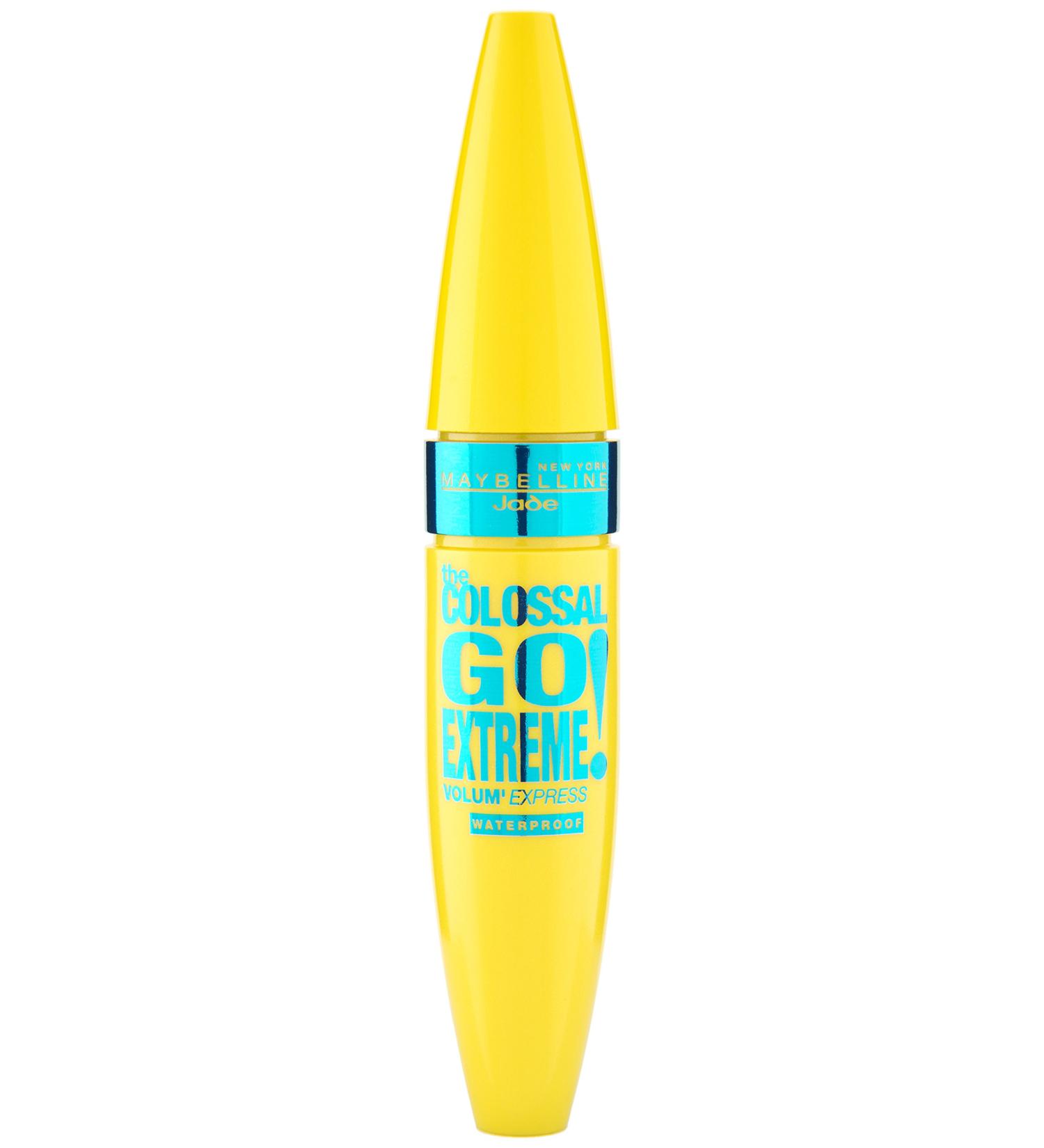Maybelline Volum Express Colossal Go Extreme Waterproof Mascara | Extreme Volume & Deep Black Pigments | 9.5 ml - Buy Online on GoSupps.com