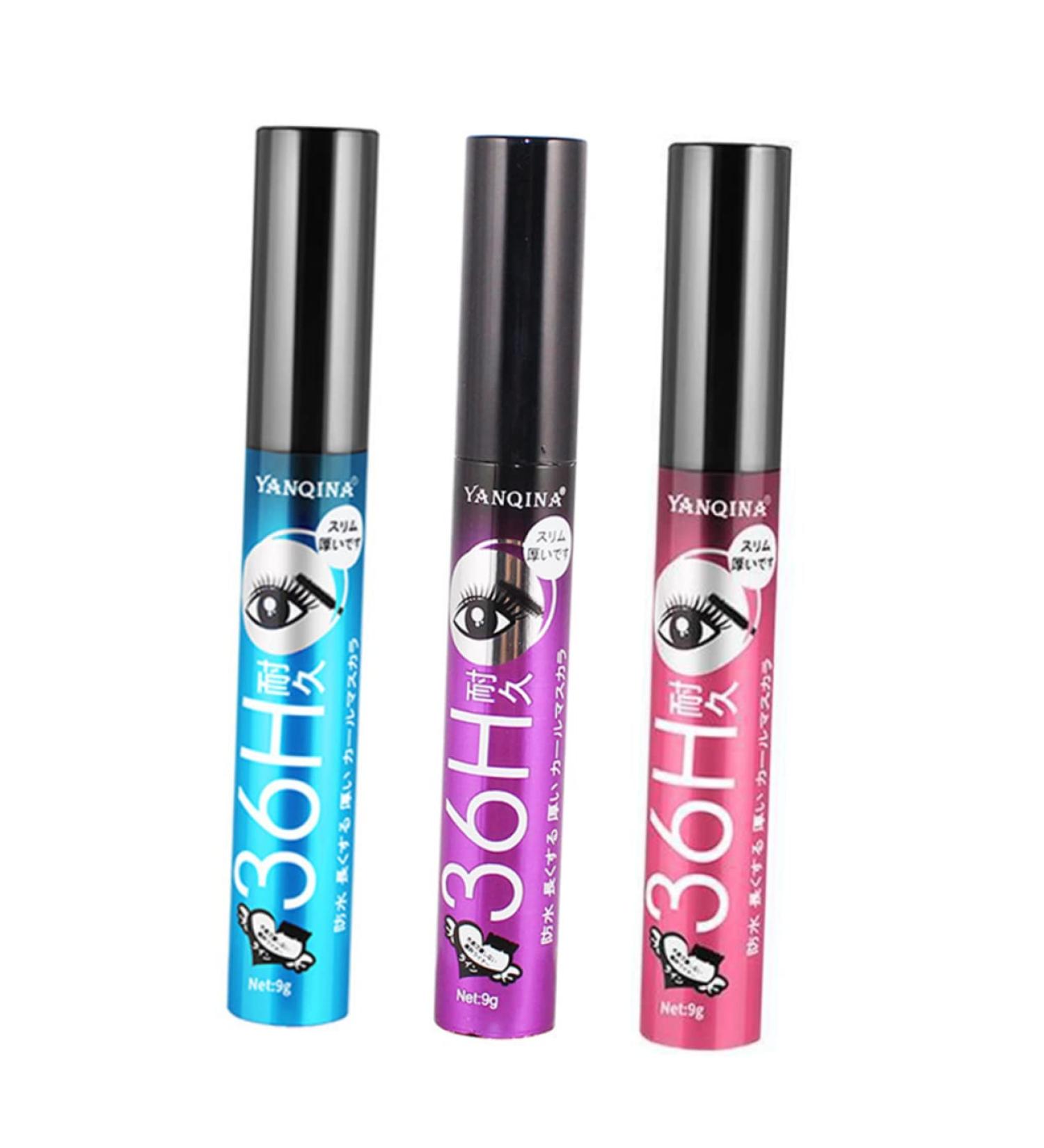 VINTORKY 3pcs Women Mascara Eyelash Mascara Extension Makeup Mascara Waterproof Mascara Eyelash Spoolies - Buy Online on GoSupps.com