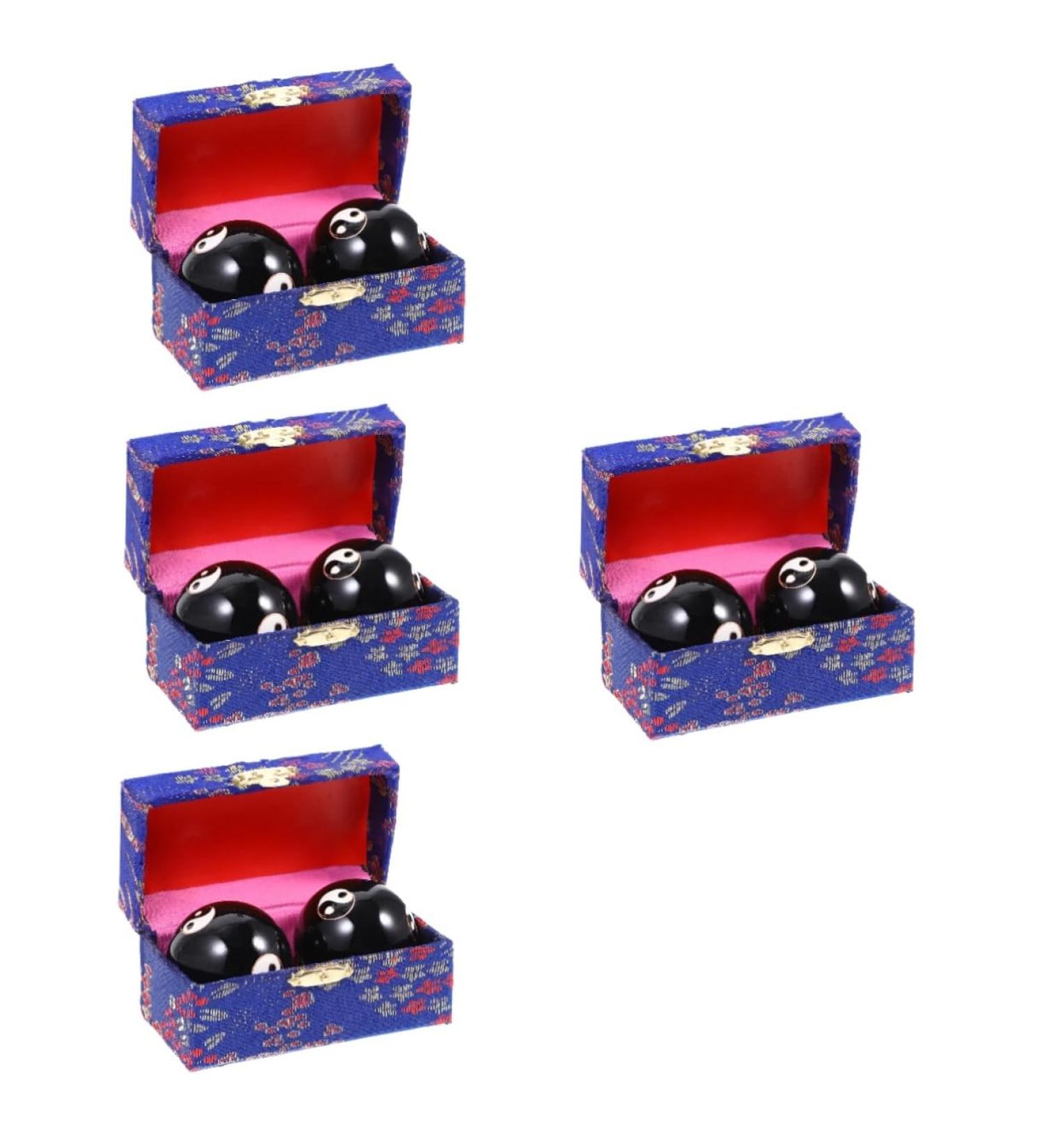 Buy Solustre 8 STK Massage Globe Handball - Magnetic Exercise Tool - Marble Baoding Balls for Yoga & Fitness Training - International Shipping Available - Buy Online on GoSupps.com