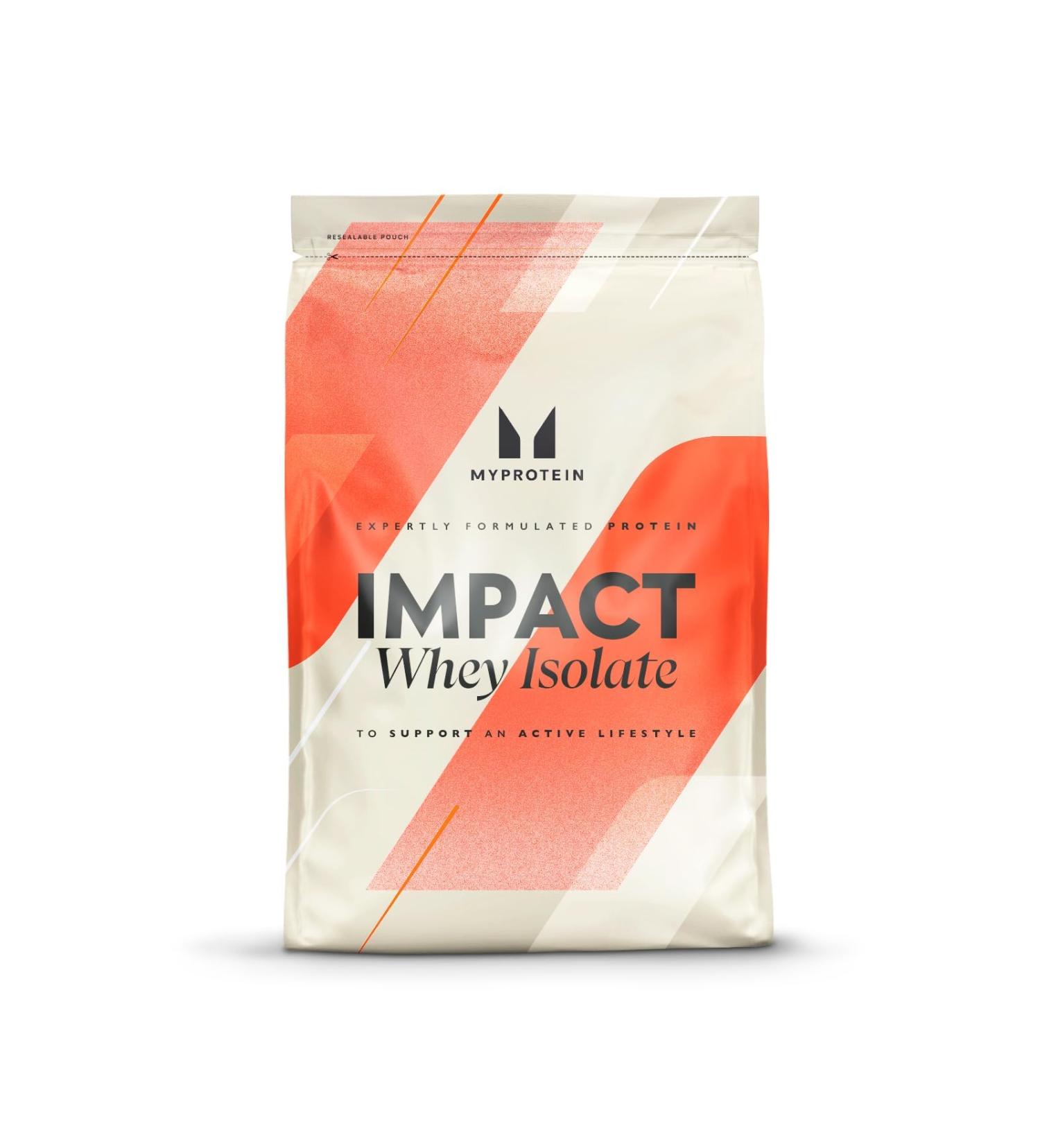MyProtein Impact Whey Isolate Unflavoured Pouch Size: 1kg