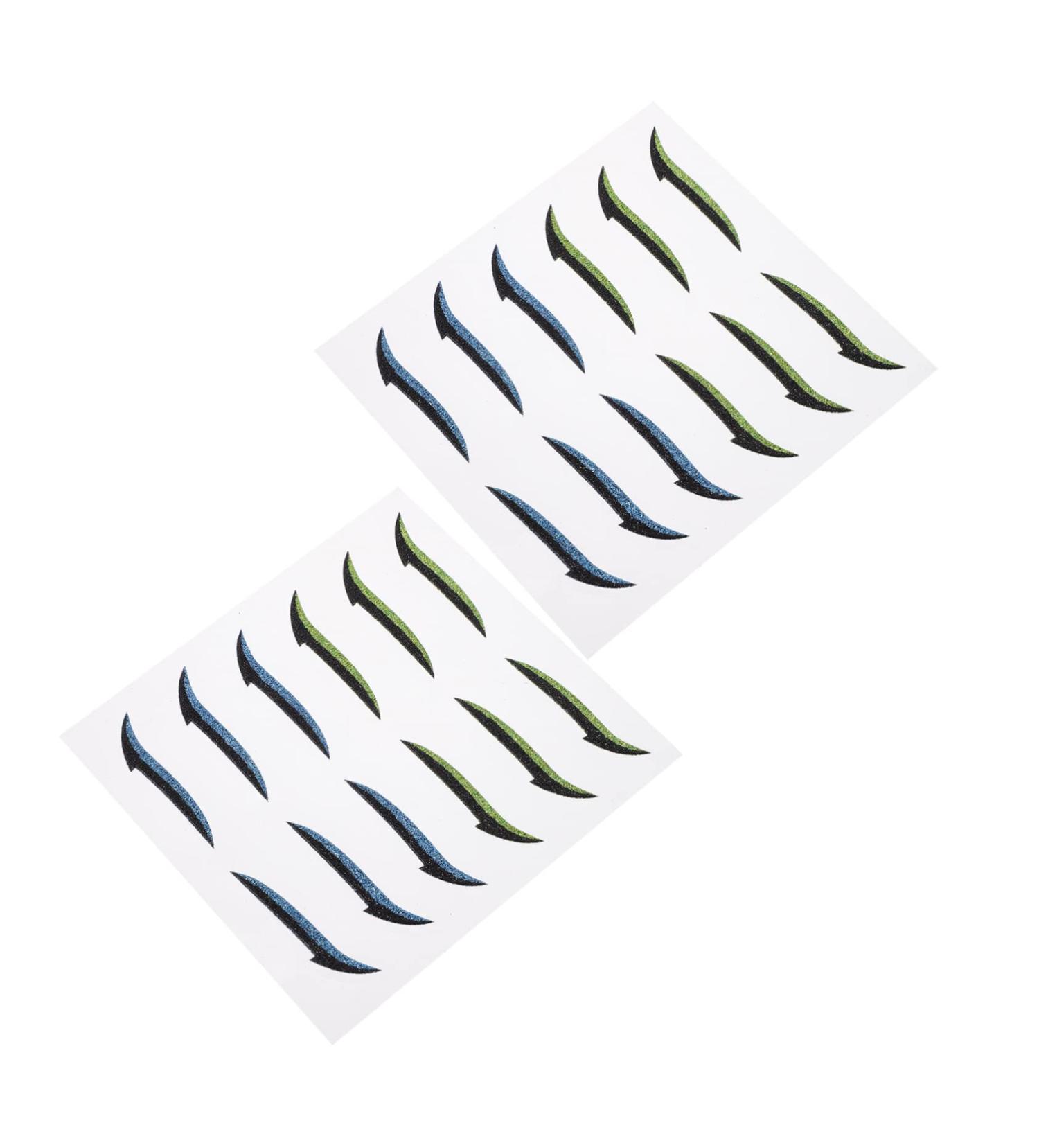  Healeved Healeved 12 Pairs Eyeliner Stickers Reusable Double Eyelid Tapes Eye Makeup Stickers - Buy Online on GoSupps.com