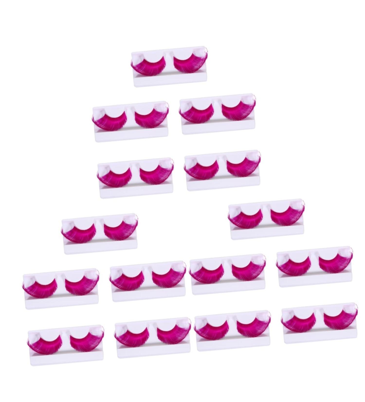 ABOOFAN 15 Pairs Halloween Extra Long False Eyelashes Party Lashes. Fiber False Eyelashes Cosplay Eyelashes Halloween Artificial Eyelashes Artificial Lashes 3d Fancy Chemical Fiber Extend - Buy Online on GoSupps.com