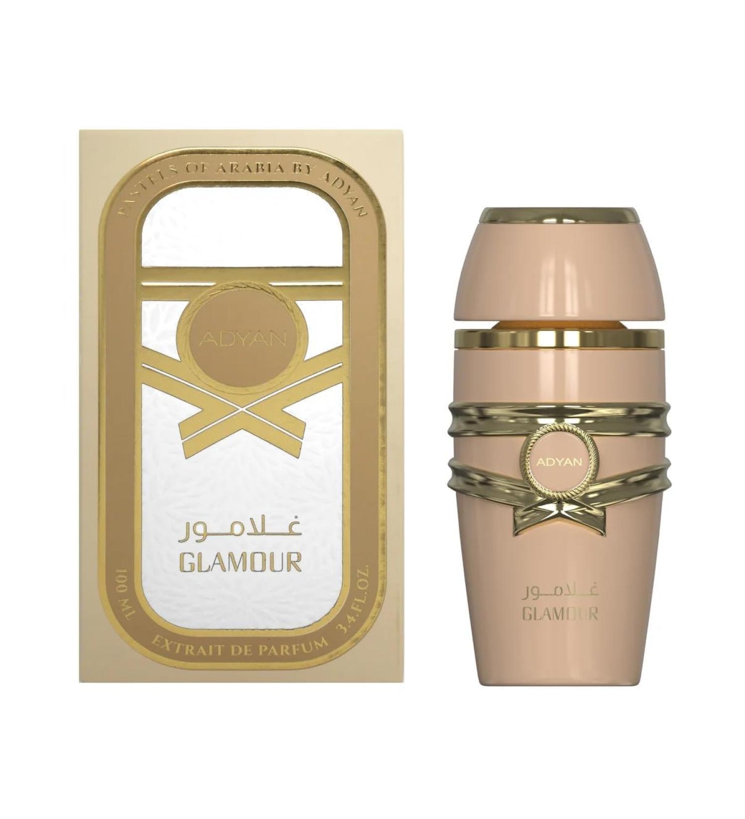 Glamour Pastels of Arabia Extrait De Parfum 100Ml (3.4Oz) - Fragrance For Women With mix of Caramel Vanilla & White Musk. - Long Lasting Fragrance - Twist of Eclaire and Bianco Latte