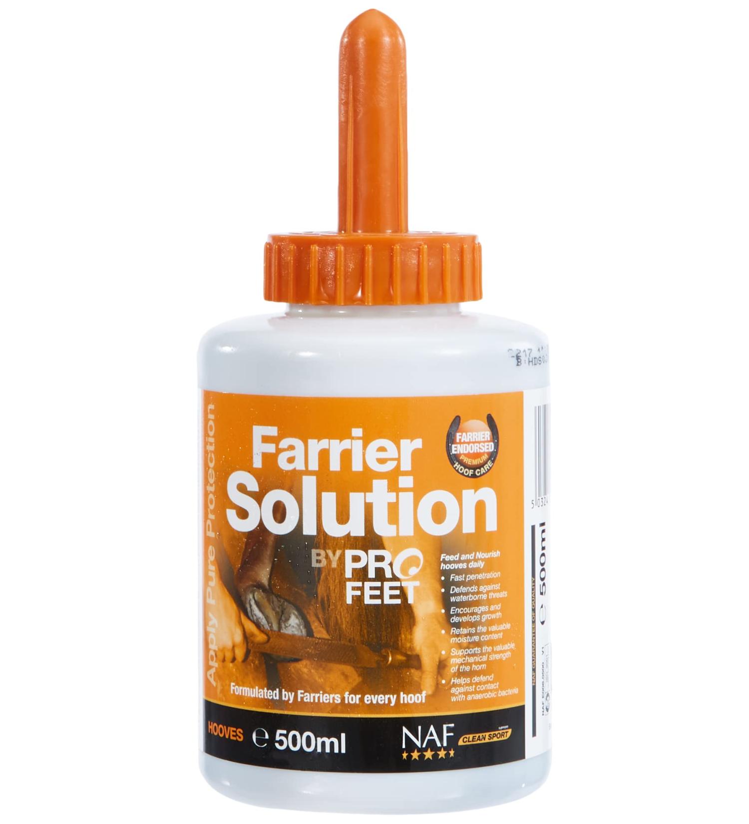 NAF Profeet Farrier Solution - Professional Hoof Care for Optimal Results - Buy Online on GoSupps.com