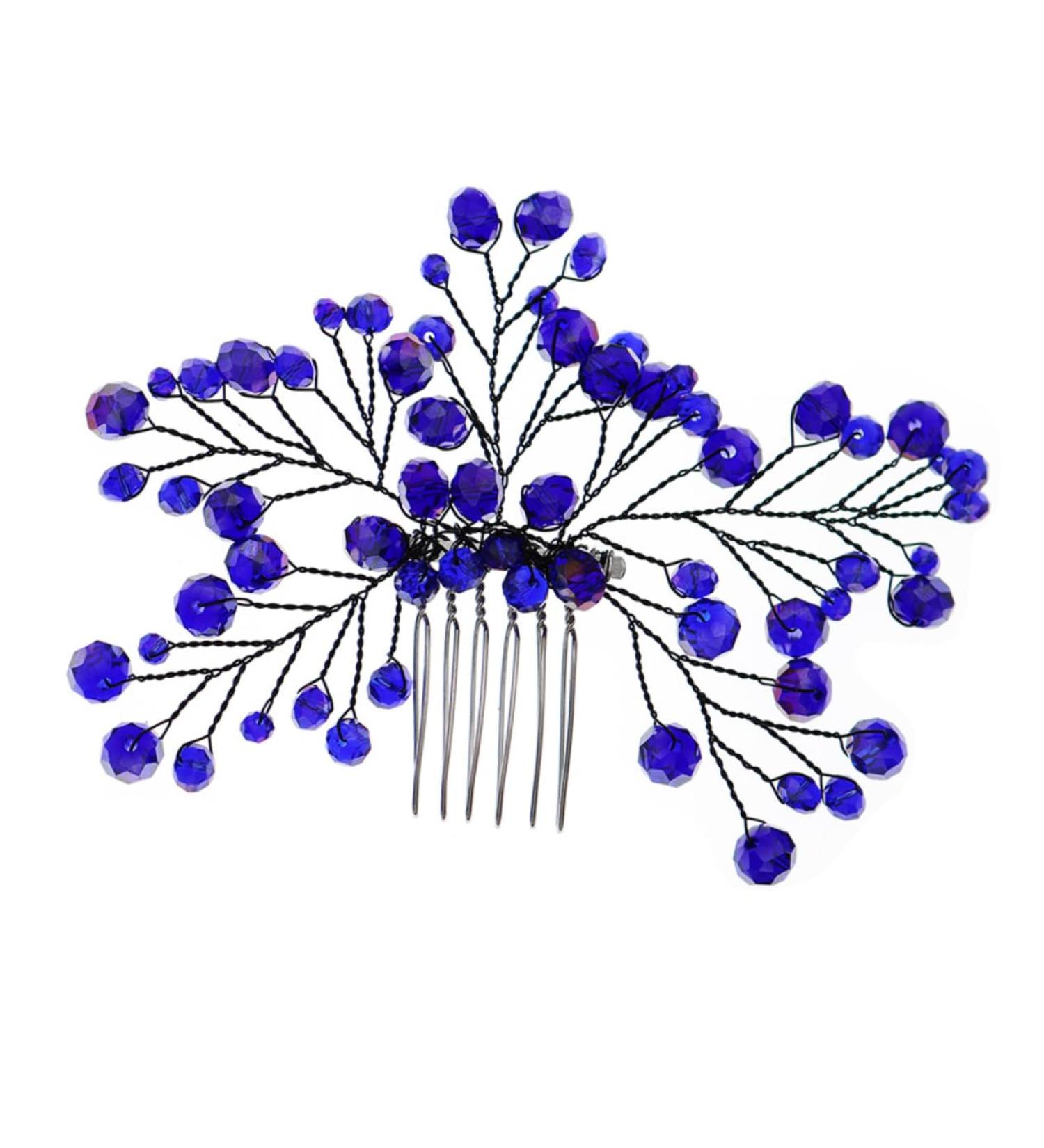 Angoily Hair Comb Rhinestones Bride Alloy Headgear - Buy Online on GoSupps.com