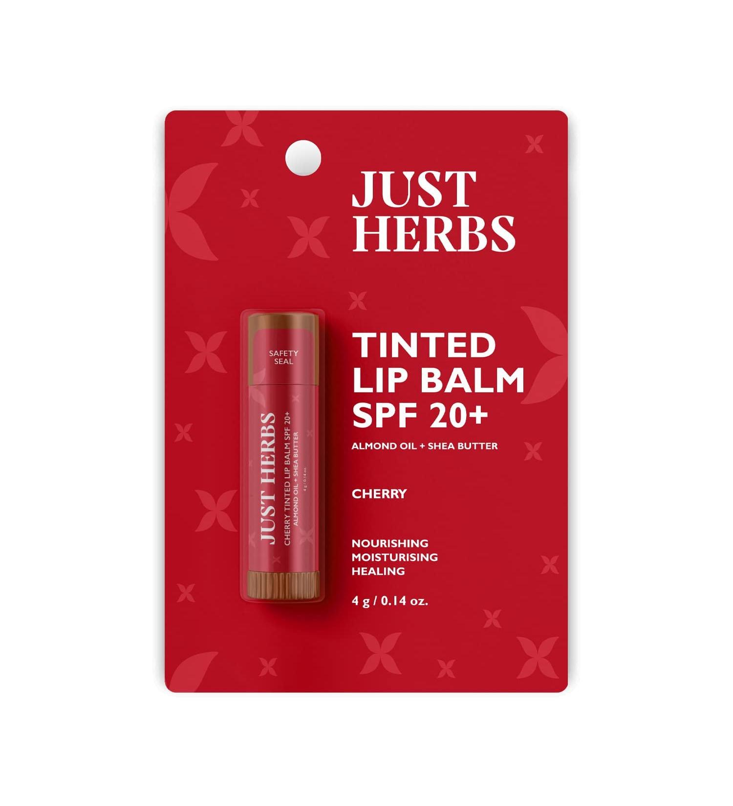 Tinted Lip Balm for Men & Women | SPF 20 | Lighten Dark Lips | 4g - Buy Online on GoSupps.com