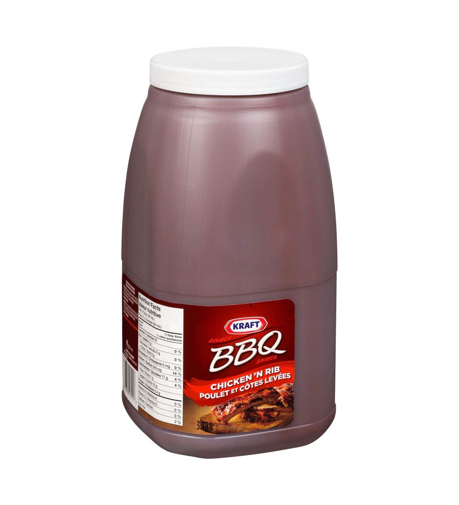 Kraft Chicken 'N Rib BBQ Sauce 3.78L (2 Jugs) Barbecue 3.78 l (Pack of 2) - Buy Online on GoSupps.com