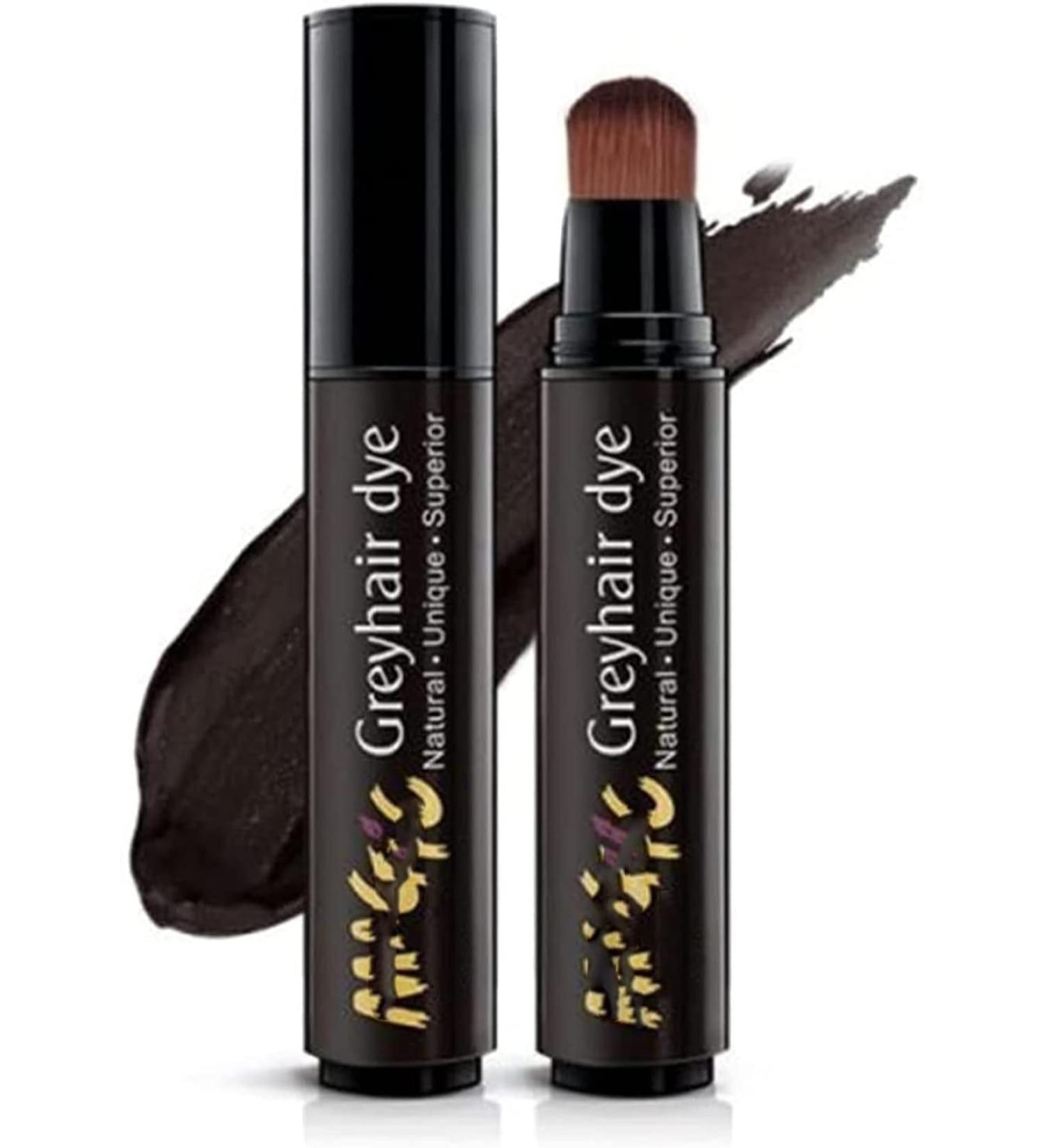 Disposable Coloring Agent To Cover Gray Hair No-Wash Complementary Color Pen Semi-permanent Root Hair Coloring Disposable Hair Dye Stick Hair Root Touch Up Hair Dye Pen for Home 20ml (Dark Brown) - Buy Online on GoSupps.com