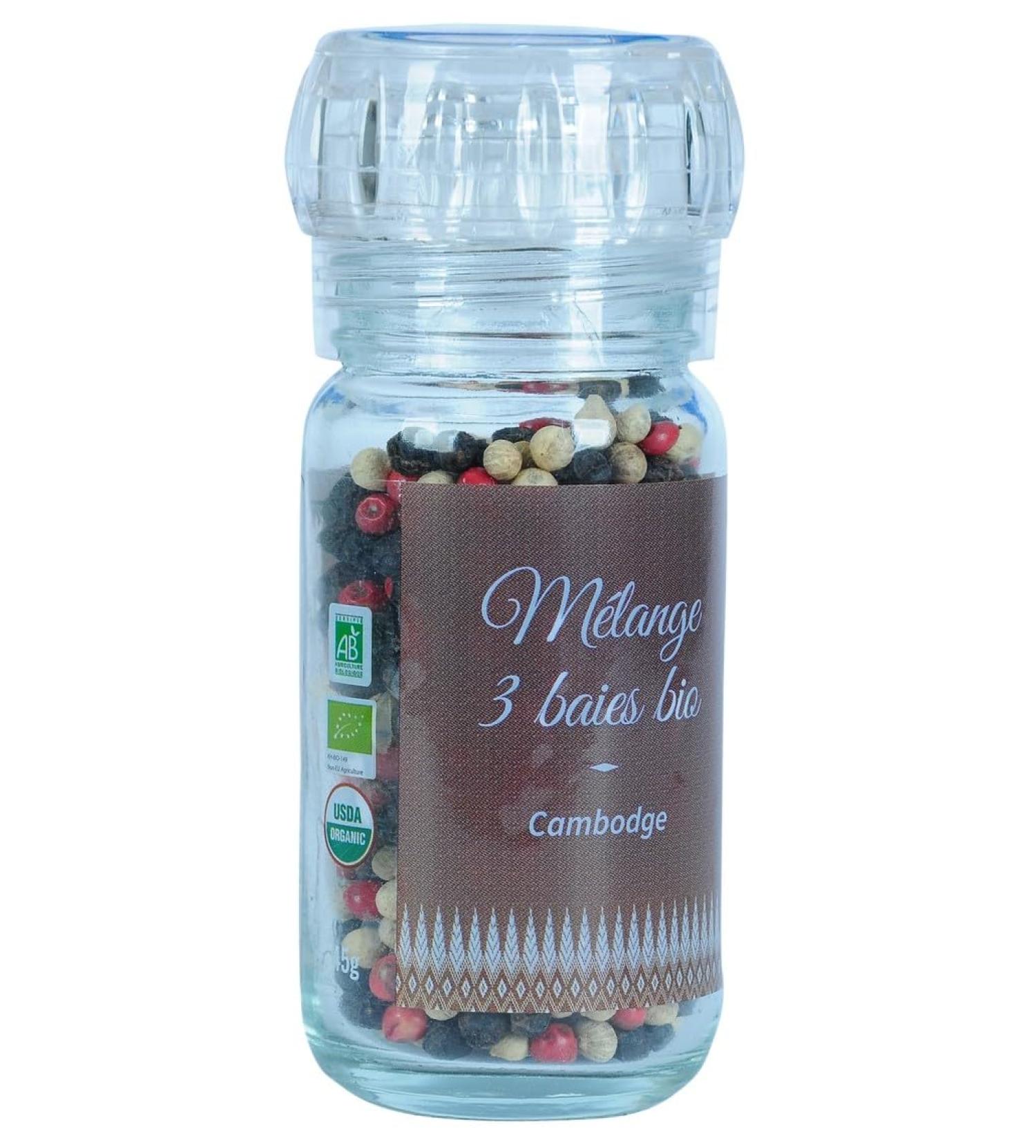Khla Mix 3 berries - organic - 45 g - Mill