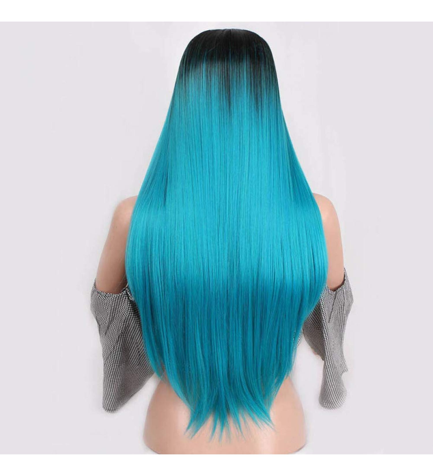 HBINGBING Long Straight Synthetic Wig Mixed Brown and Blonde Long Wigs for White/Black Women Middle Part Nature Wigs R2-20C